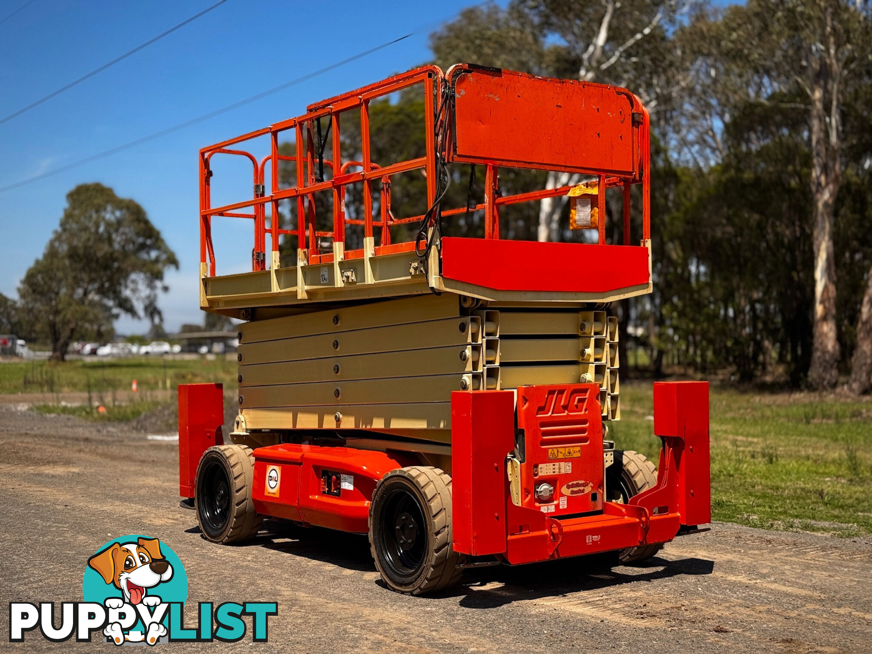 JLG M4069 Scissor Lift Access &amp; Height Safety