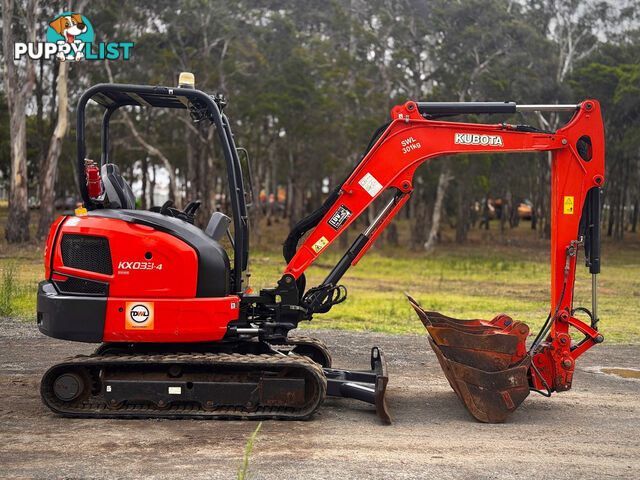 Kubota KX033 Tracked-Excav Excavator