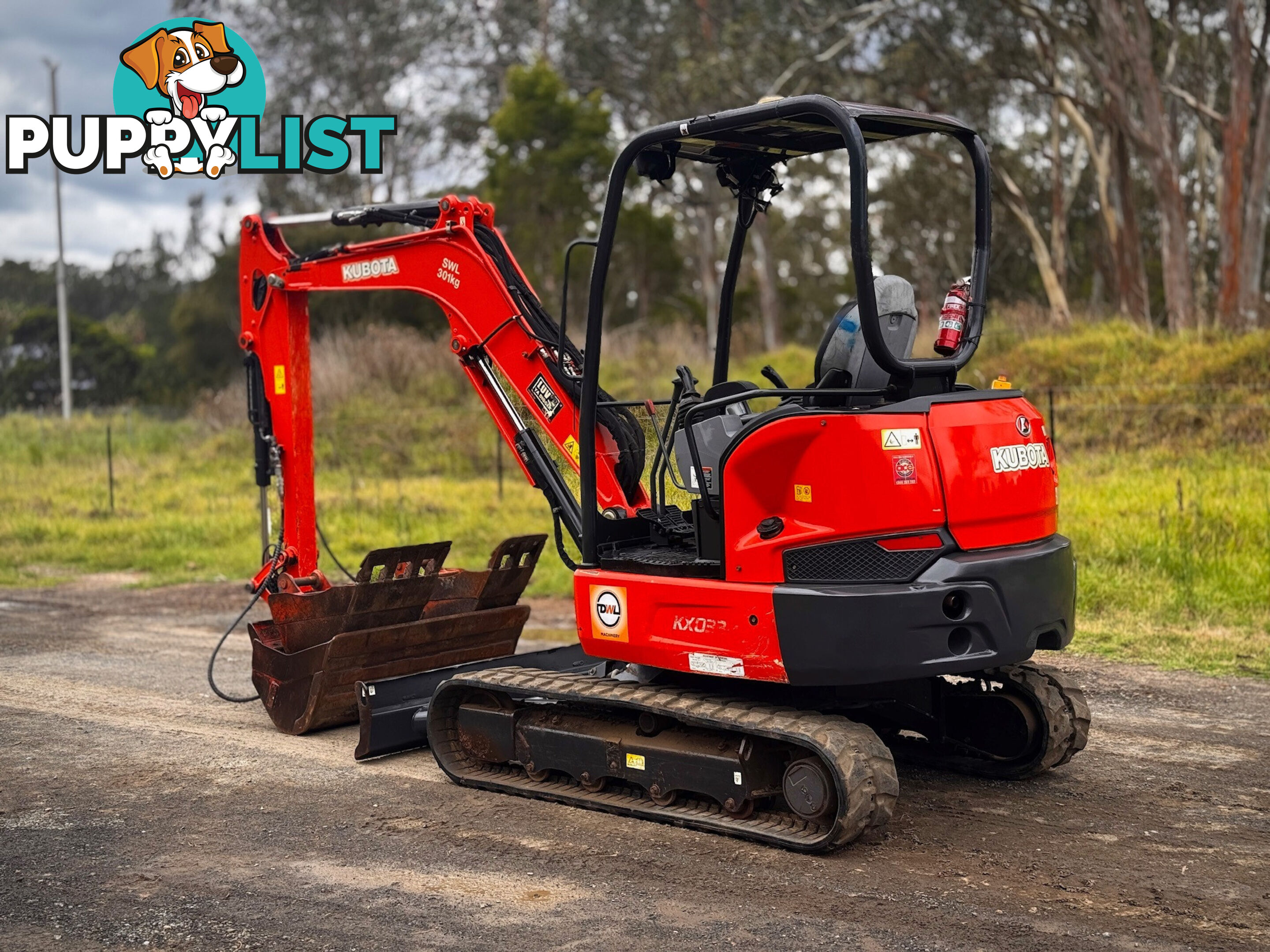 Kubota KX033 Tracked-Excav Excavator