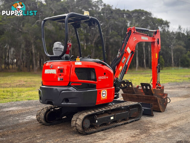 Kubota KX033 Tracked-Excav Excavator