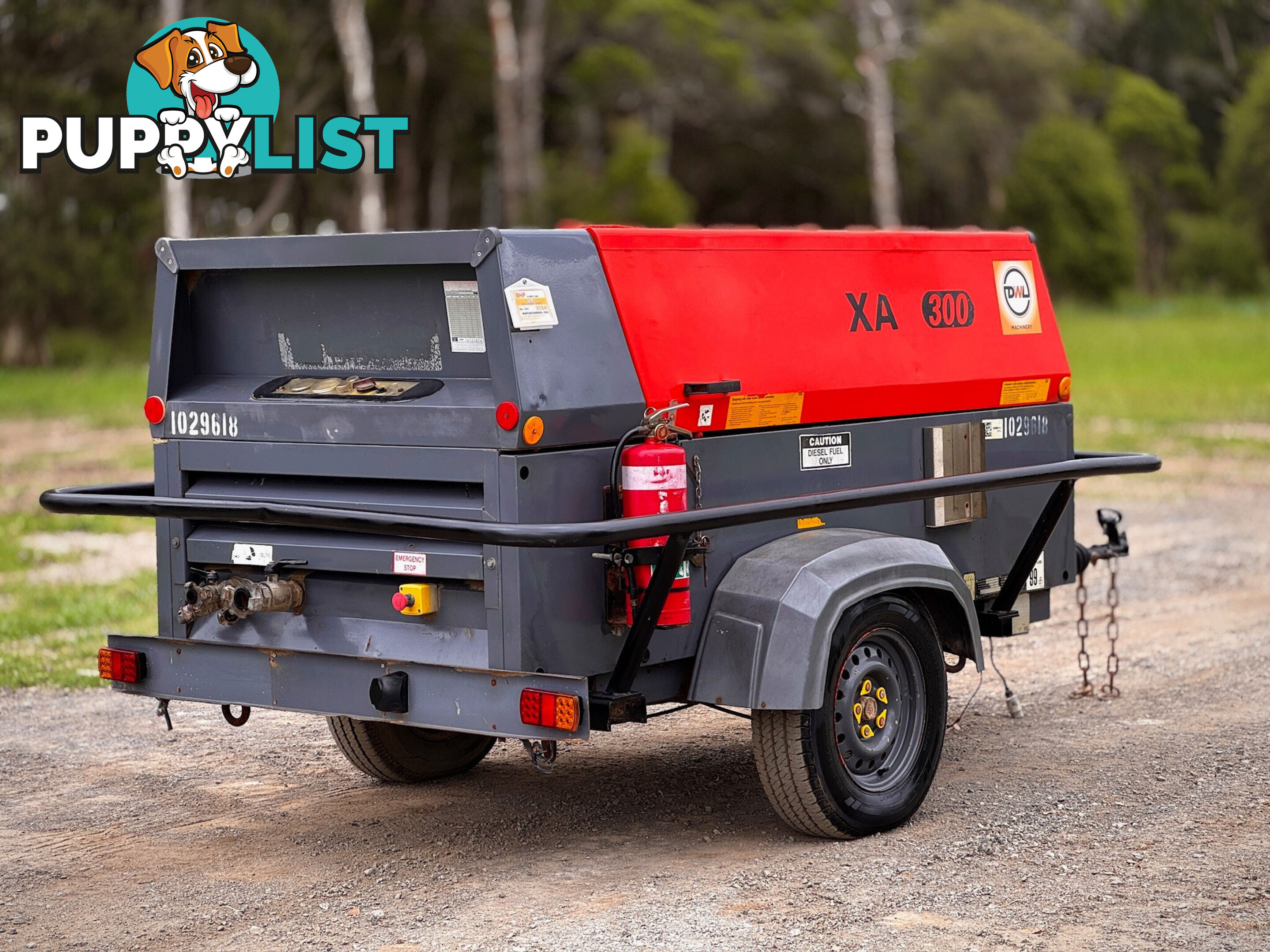 Atlas Copco XAS300 Diesel Compressor