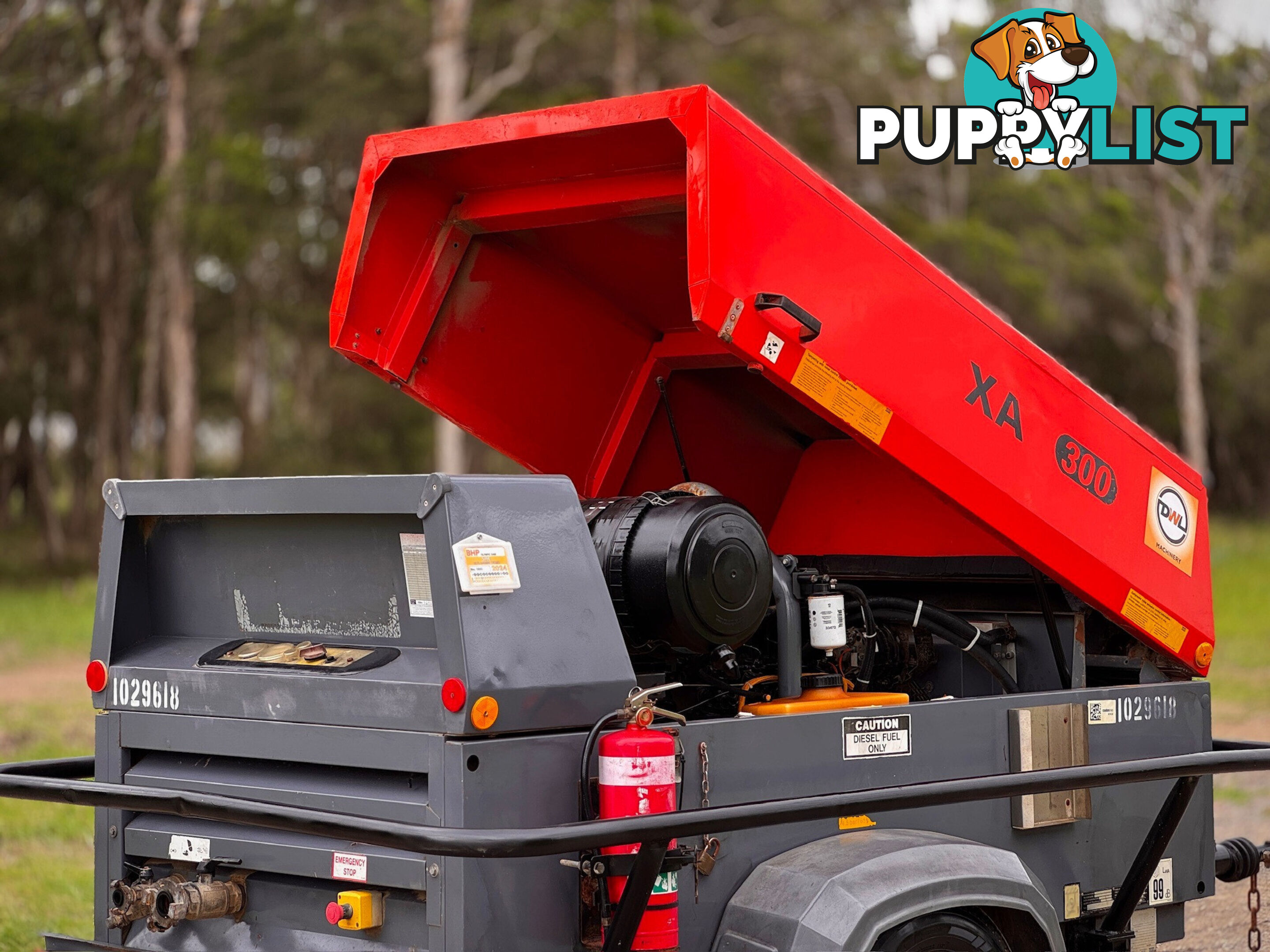 Atlas Copco XAS300 Diesel Compressor