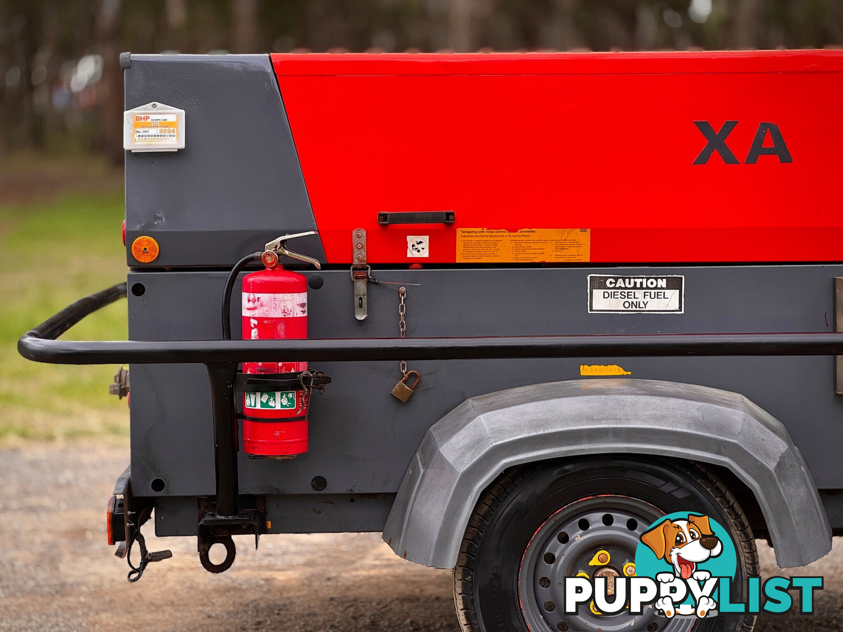 Atlas Copco XAS300 Diesel Compressor