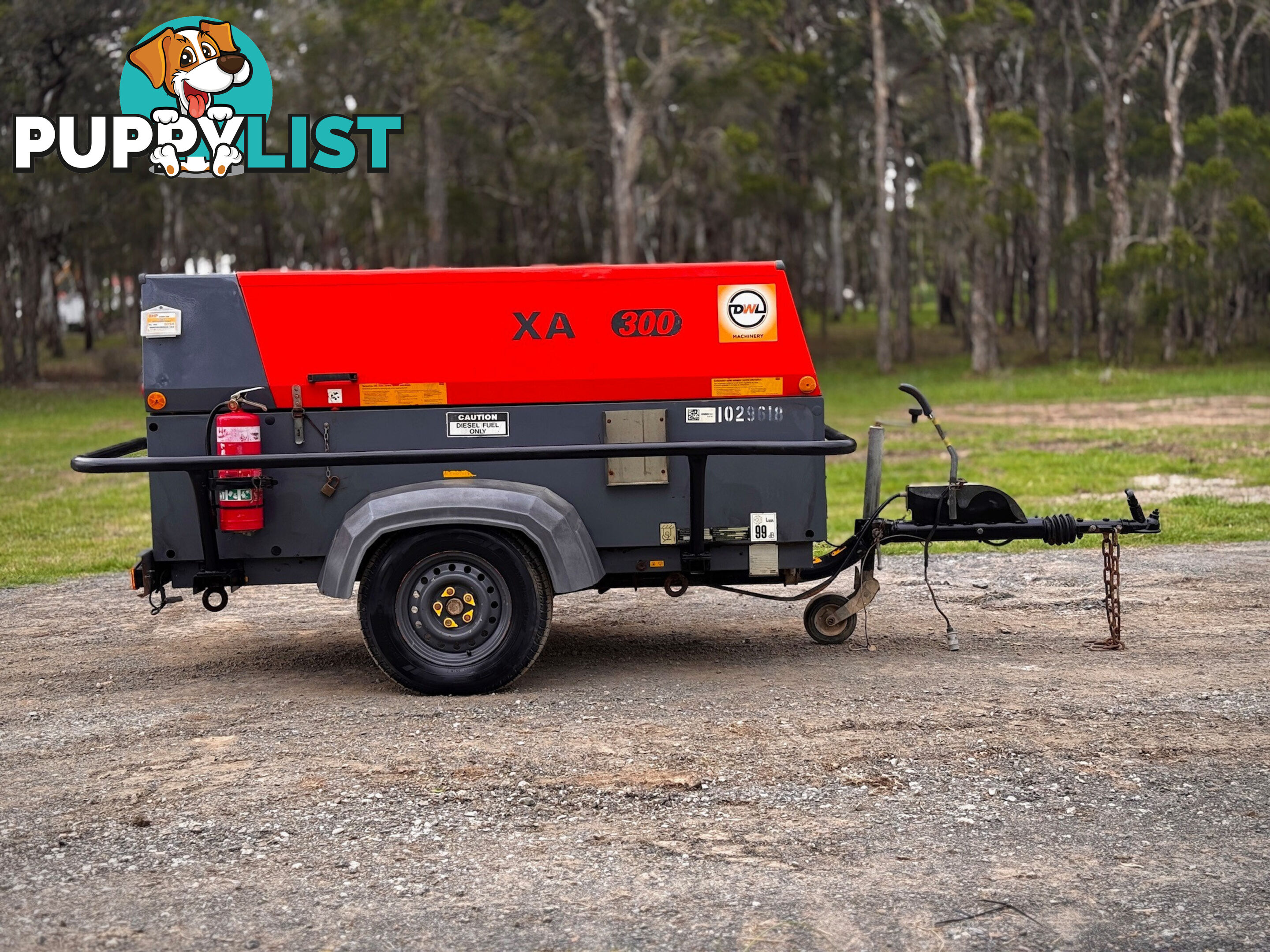 Atlas Copco XAS300 Diesel Compressor