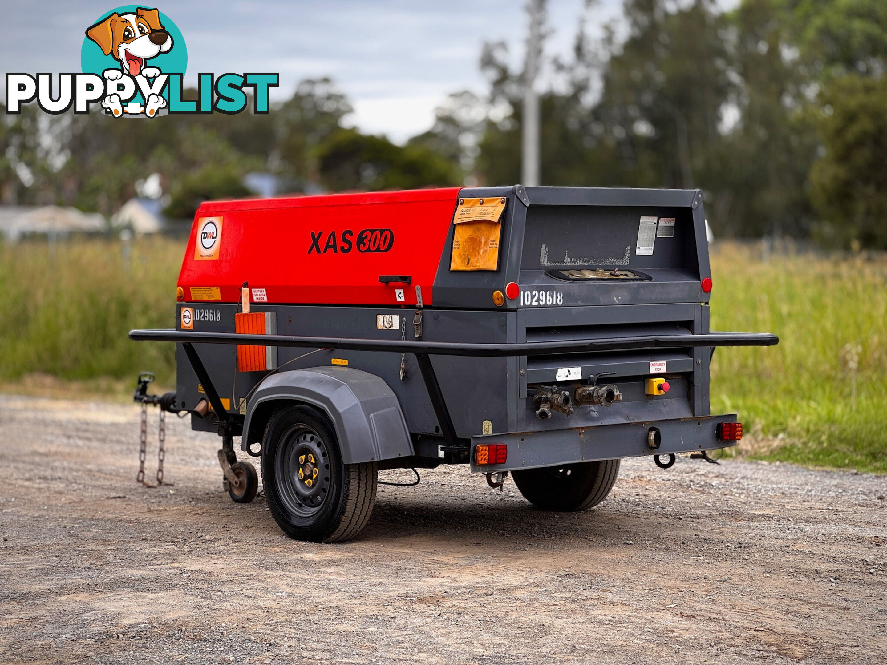 Atlas Copco XAS300 Diesel Compressor