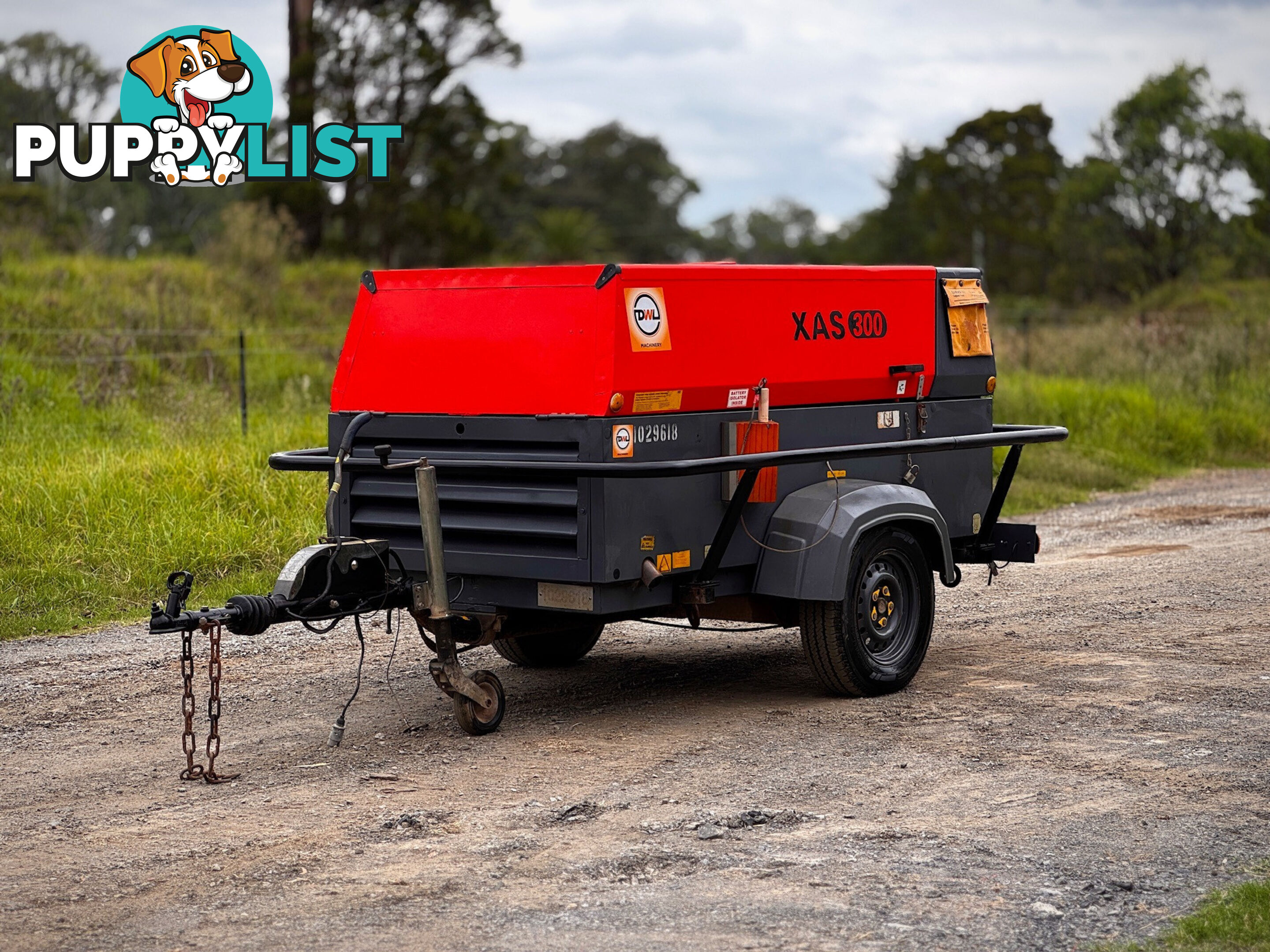 Atlas Copco XAS300 Diesel Compressor