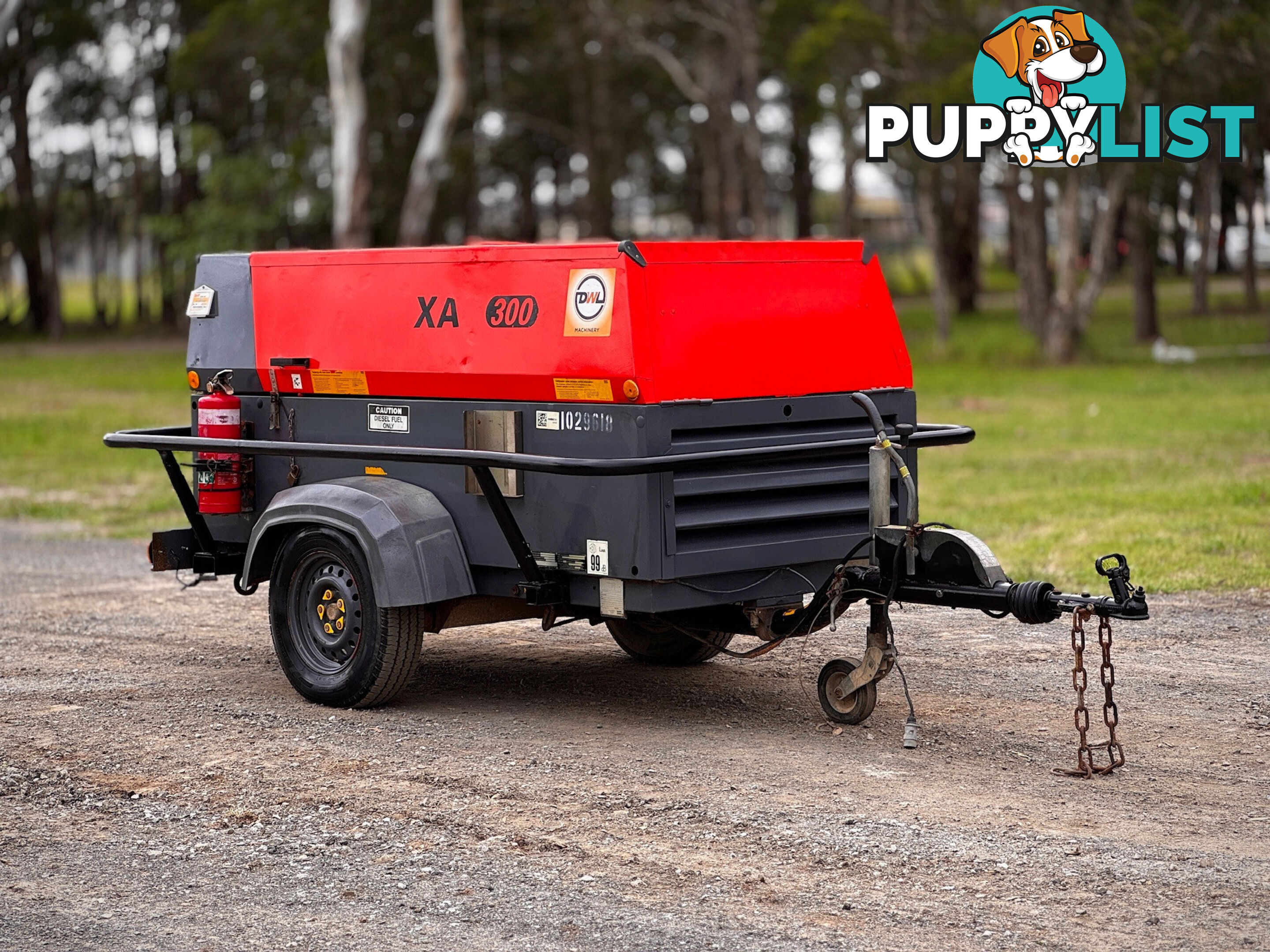 Atlas Copco XAS300 Diesel Compressor