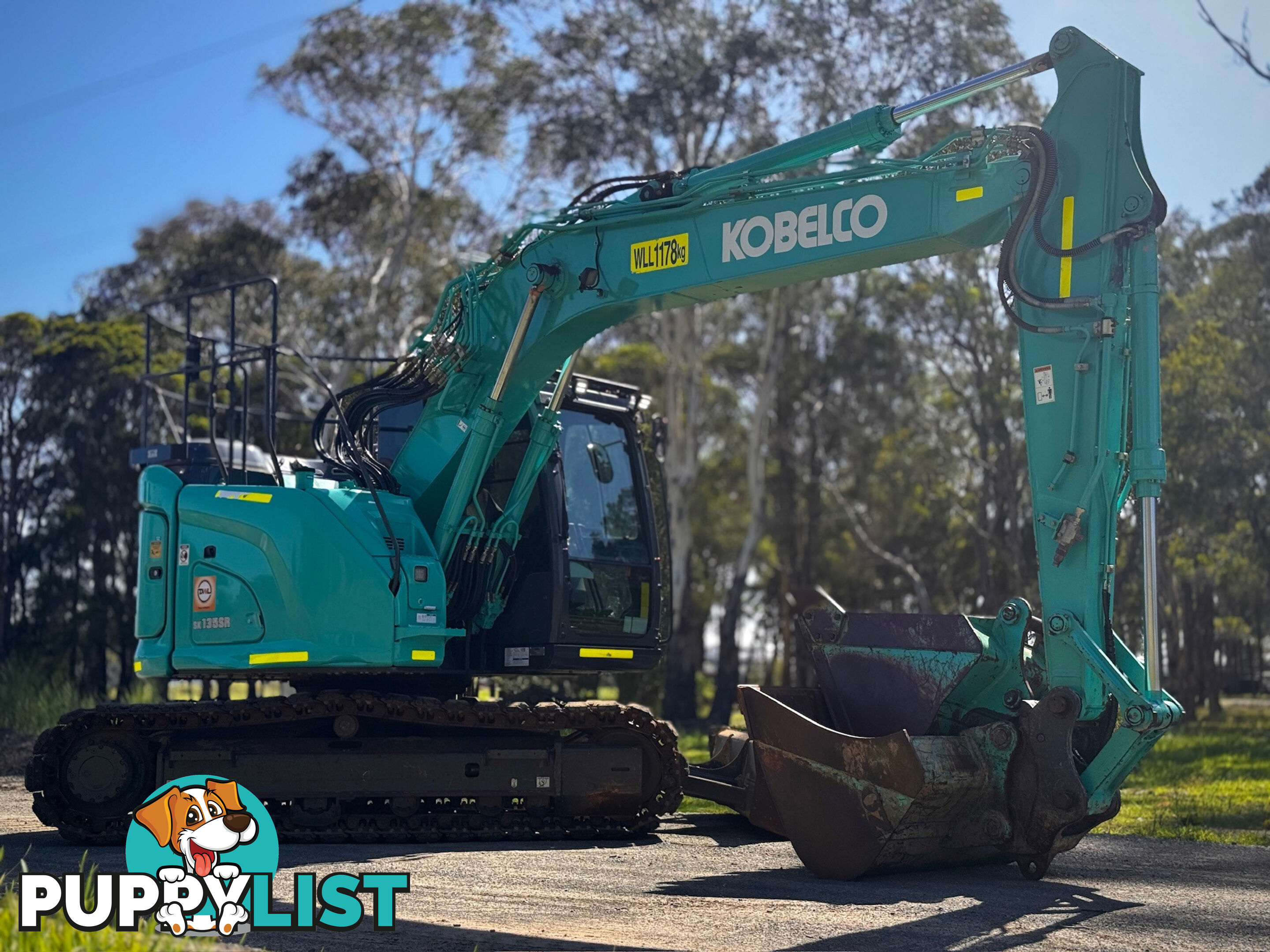 Kobelco SK135 Tracked-Excav Excavator