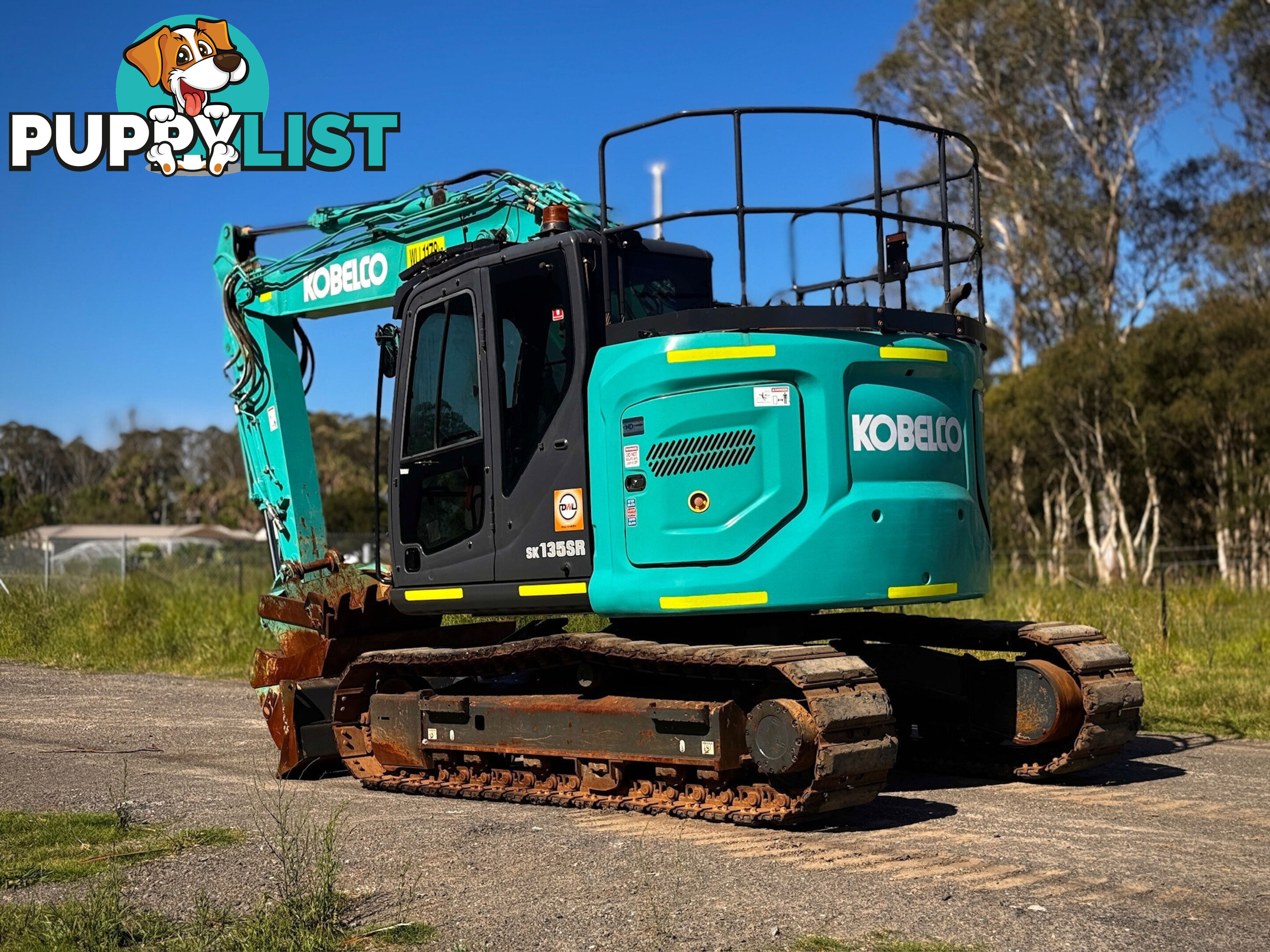 Kobelco SK135 Tracked-Excav Excavator