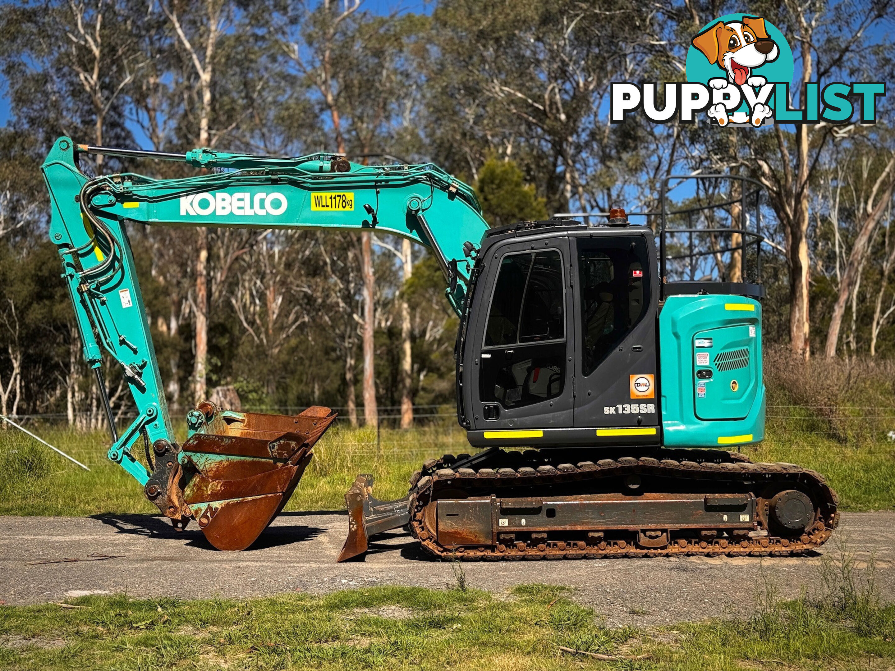 Kobelco SK135 Tracked-Excav Excavator