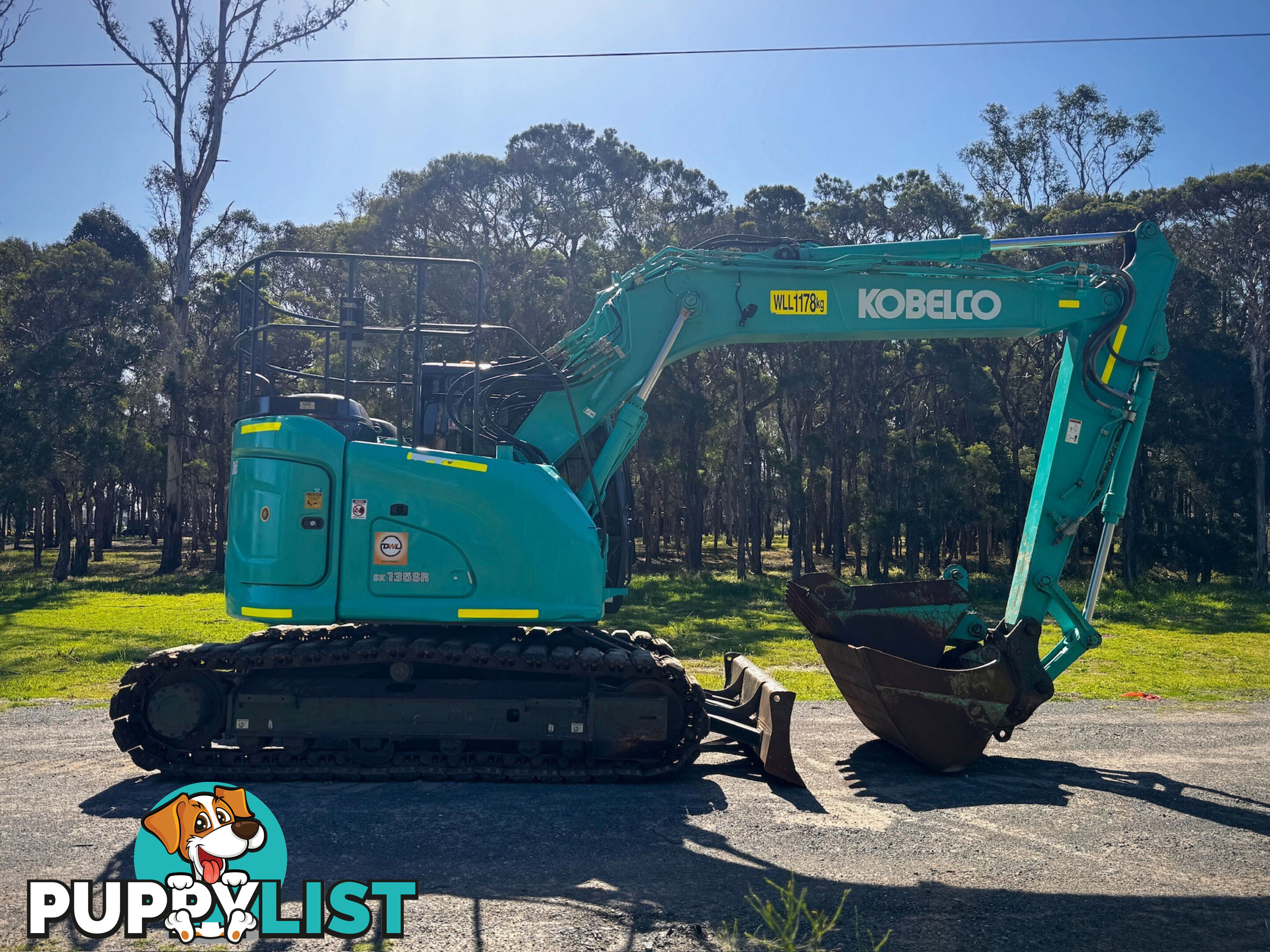 Kobelco SK135 Tracked-Excav Excavator