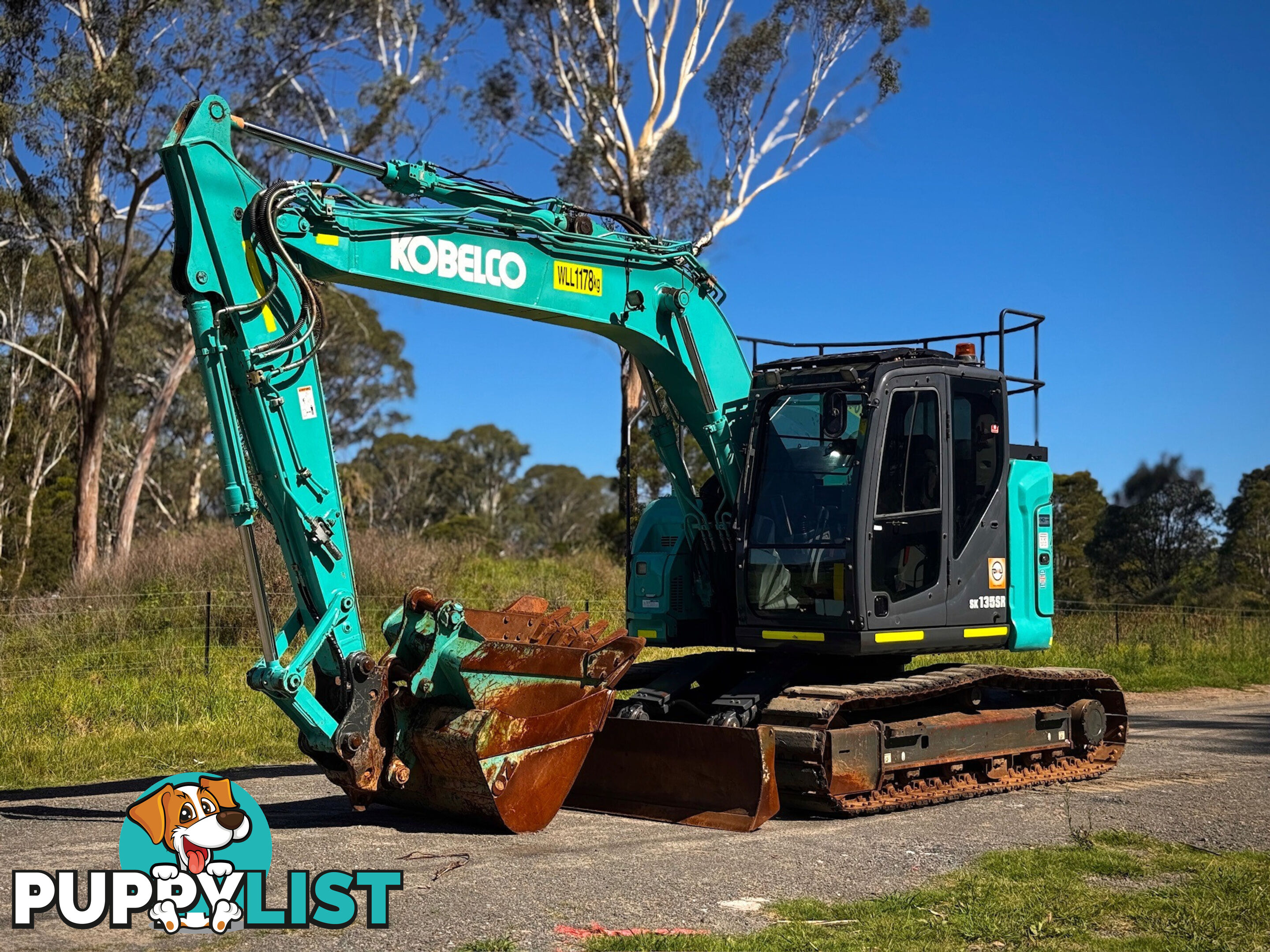 Kobelco SK135 Tracked-Excav Excavator