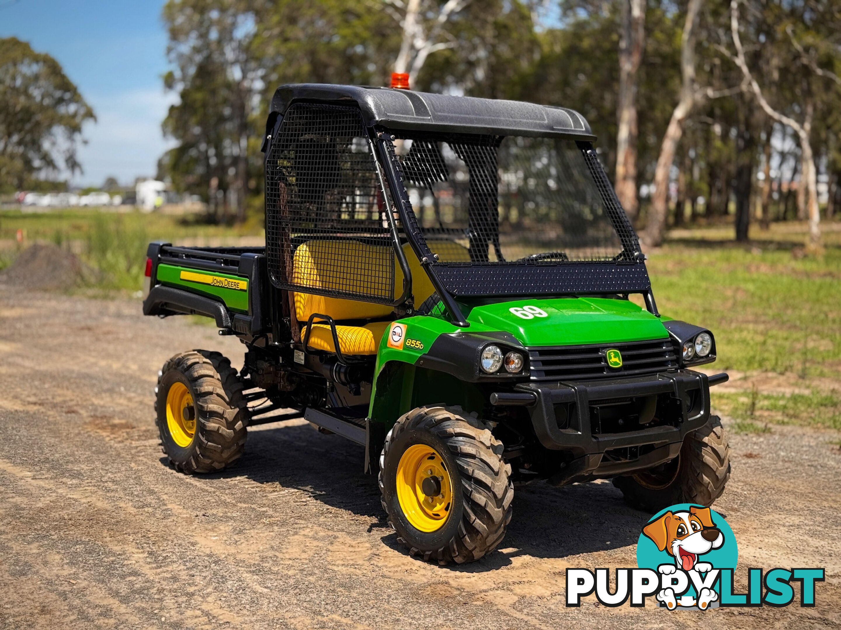 John Deere Gator XUV855A ATV All Terrain Vehicle