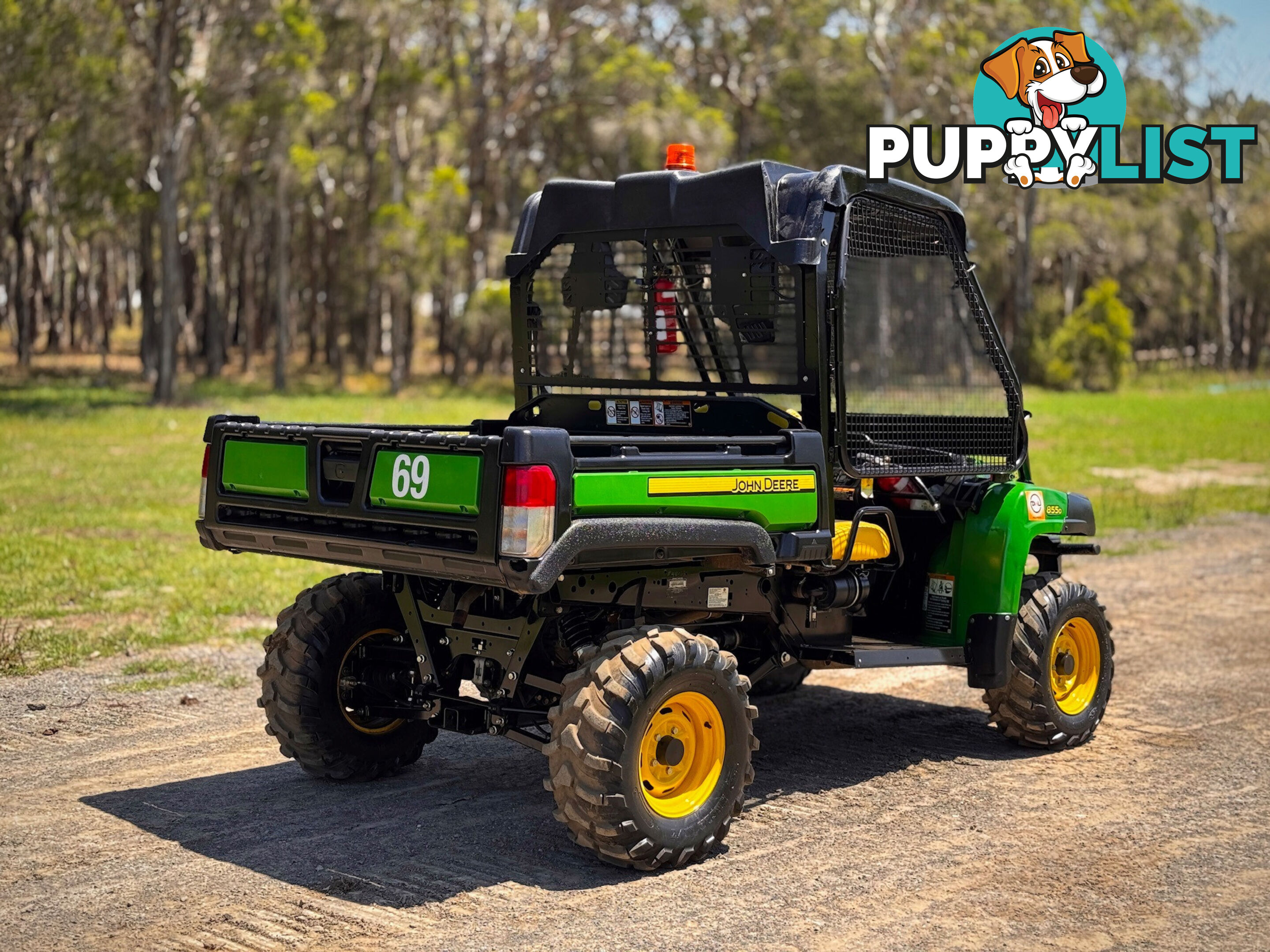 John Deere Gator XUV855A ATV All Terrain Vehicle