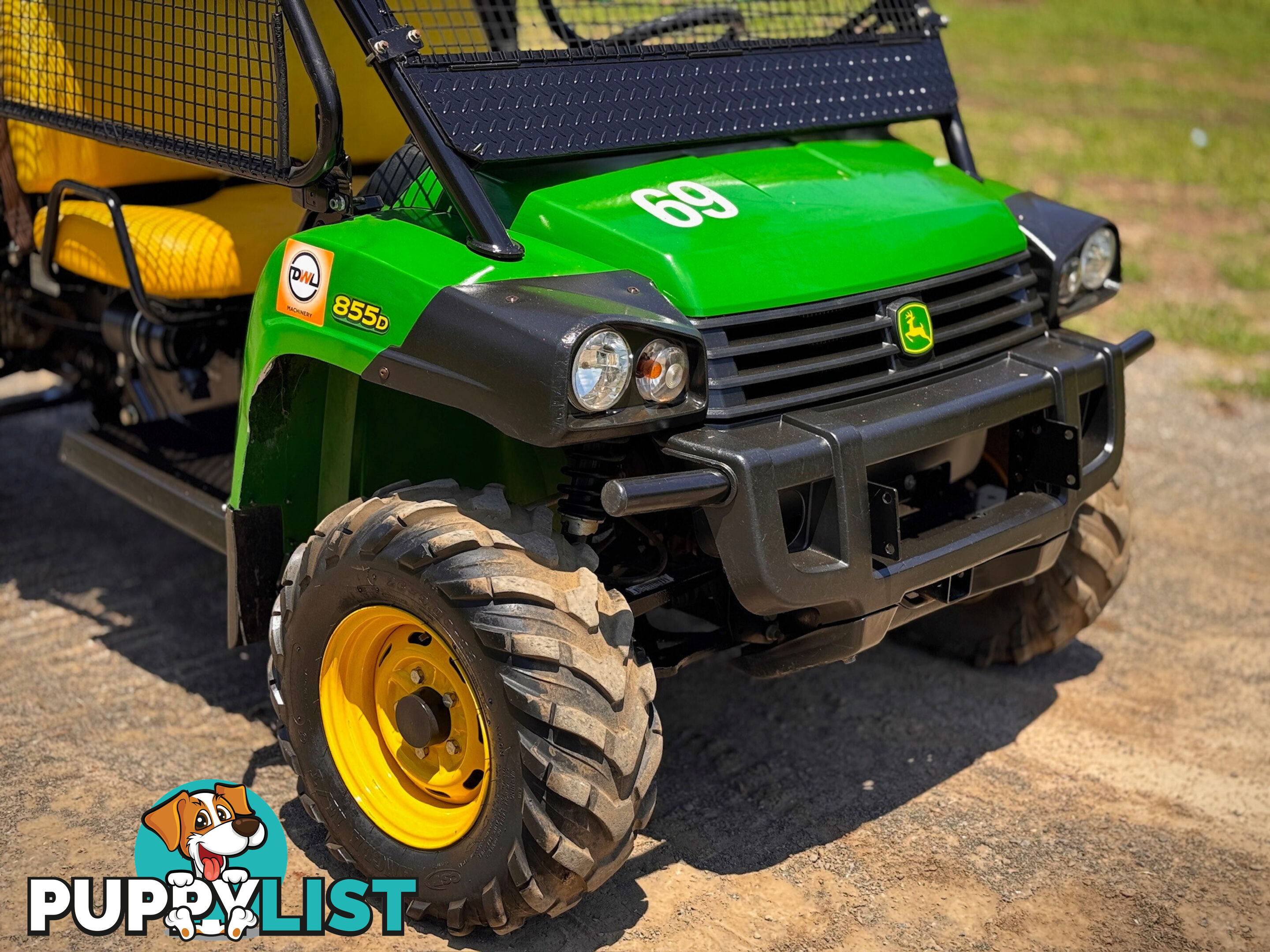 John Deere Gator XUV855A ATV All Terrain Vehicle