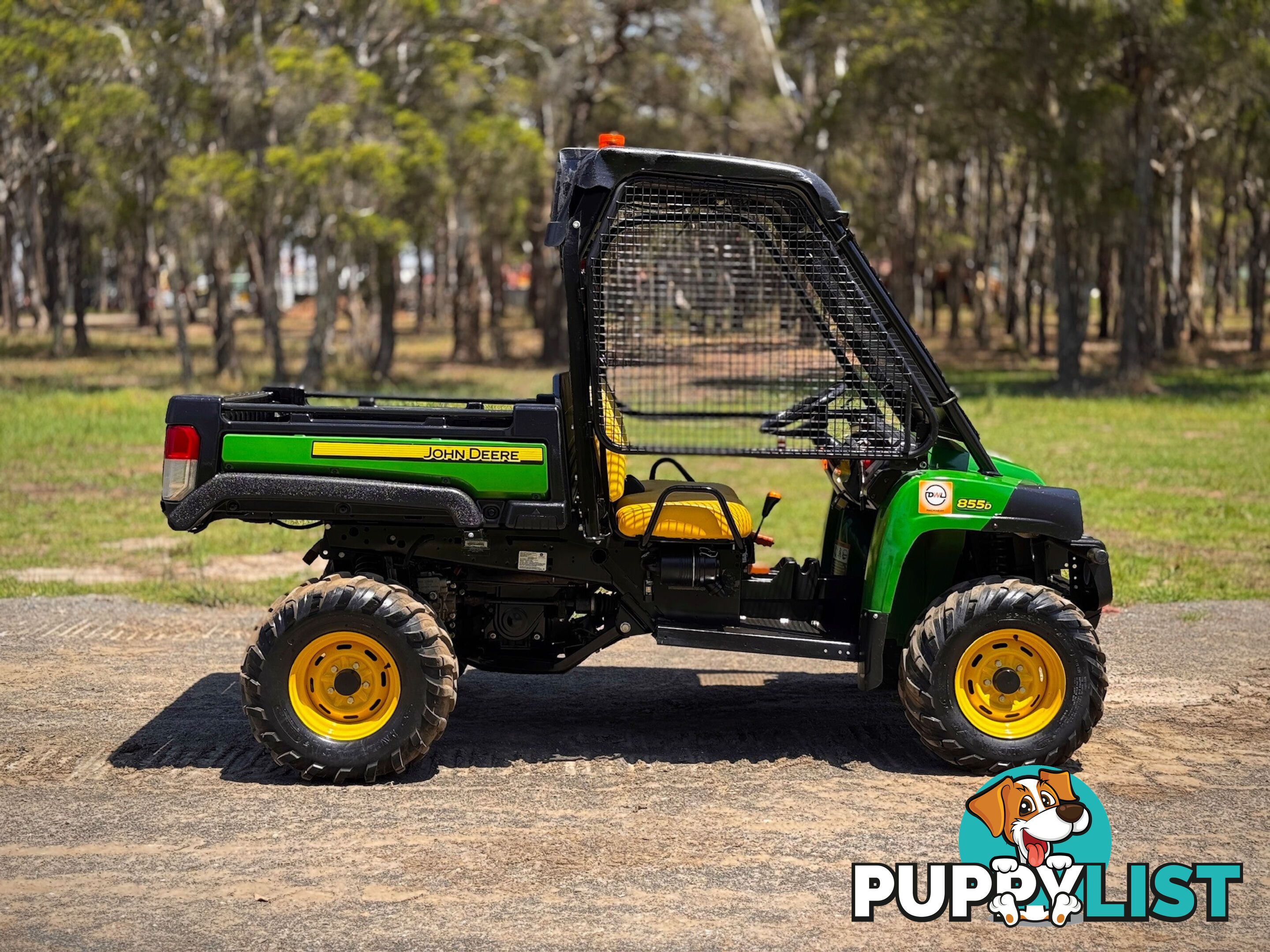 John Deere Gator XUV855A ATV All Terrain Vehicle