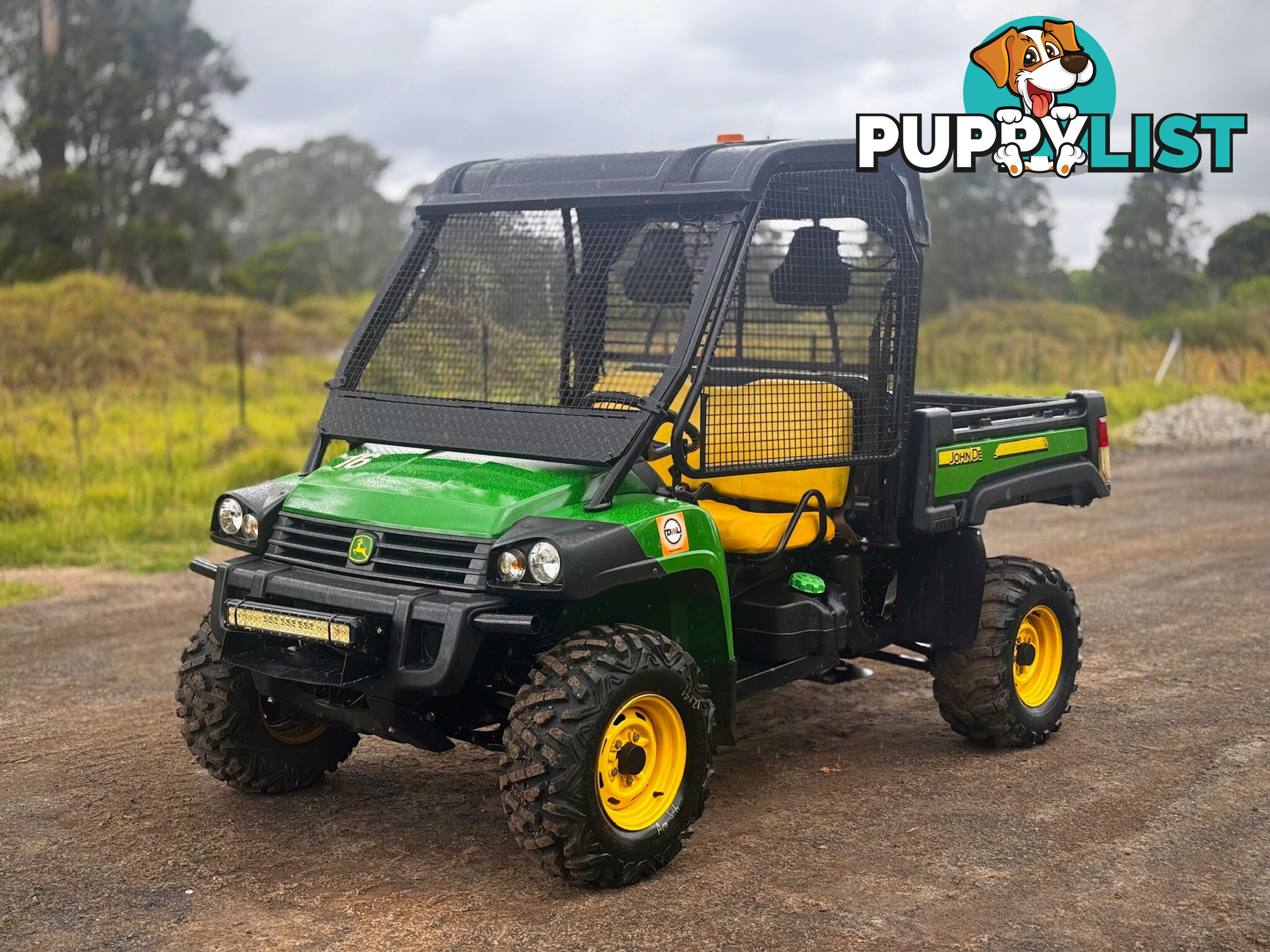 John Deere Gator 855D ATV All Terrain Vehicle