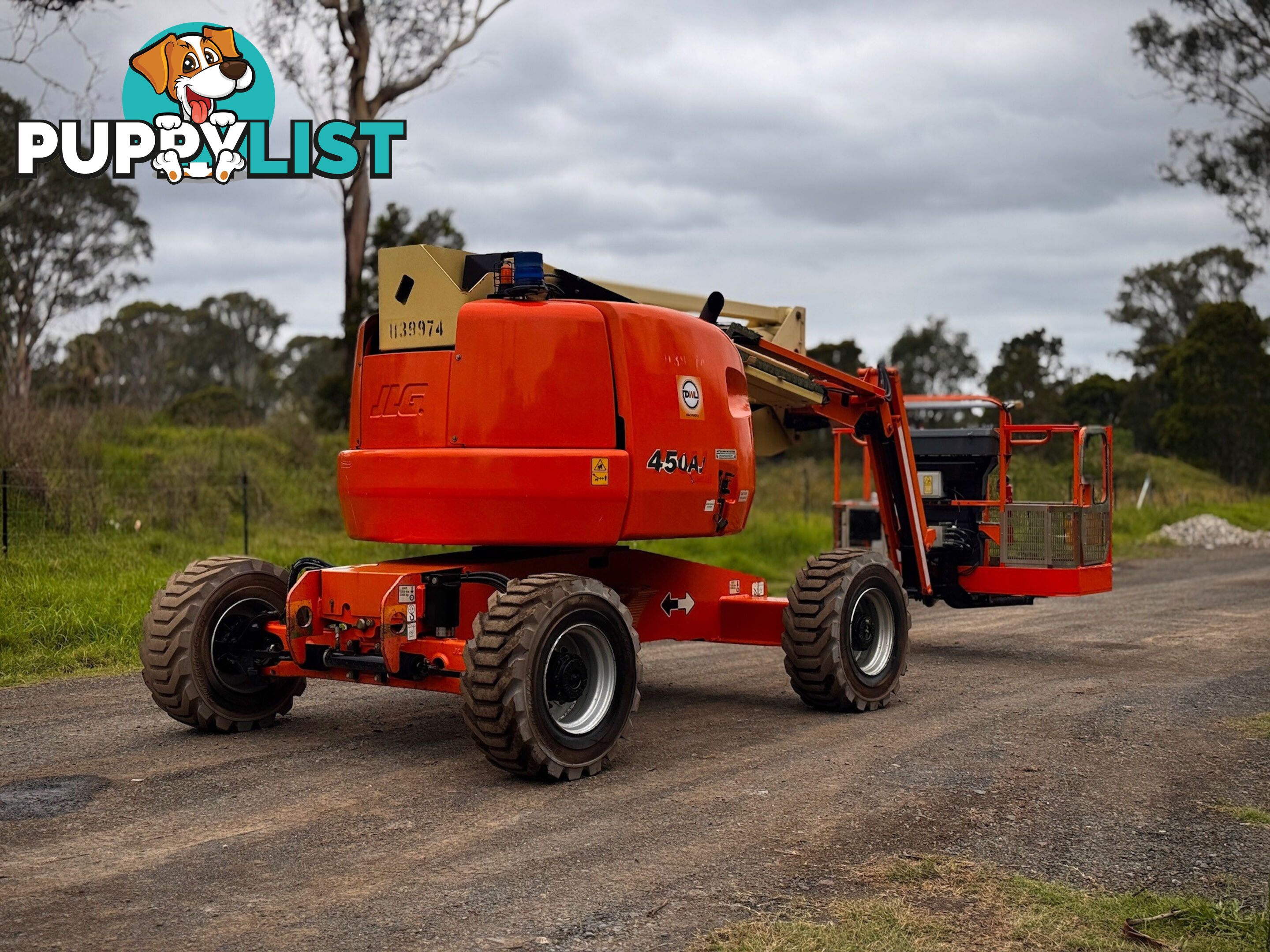 JLG 450AJ Boom Lift Access &amp; Height Safety