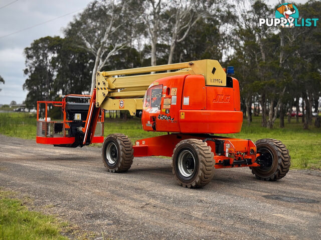 JLG 450AJ Boom Lift Access &amp; Height Safety