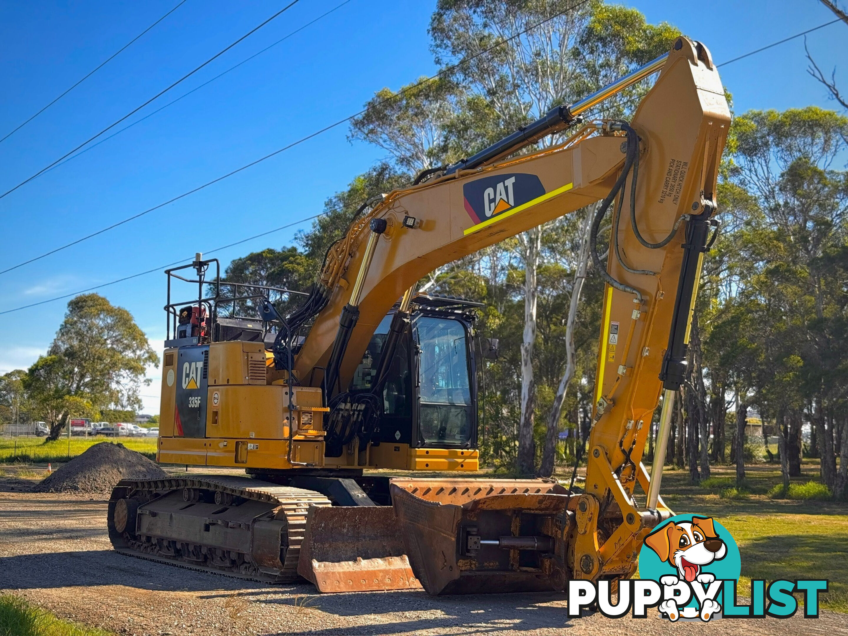 Caterpillar 335F Tracked-Excav Excavator