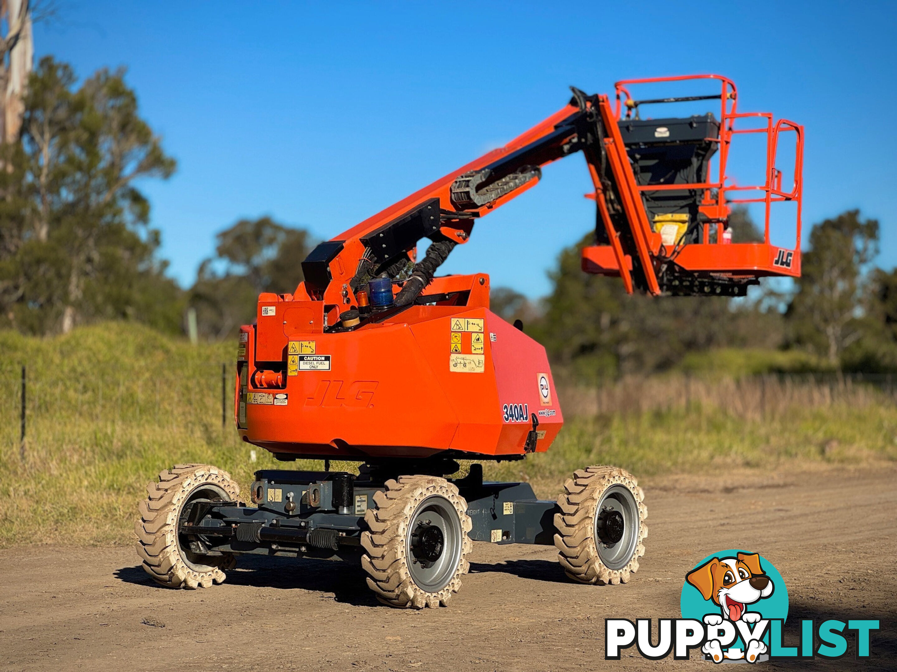 JLG 340AJ Boom Lift Access &amp; Height Safety
