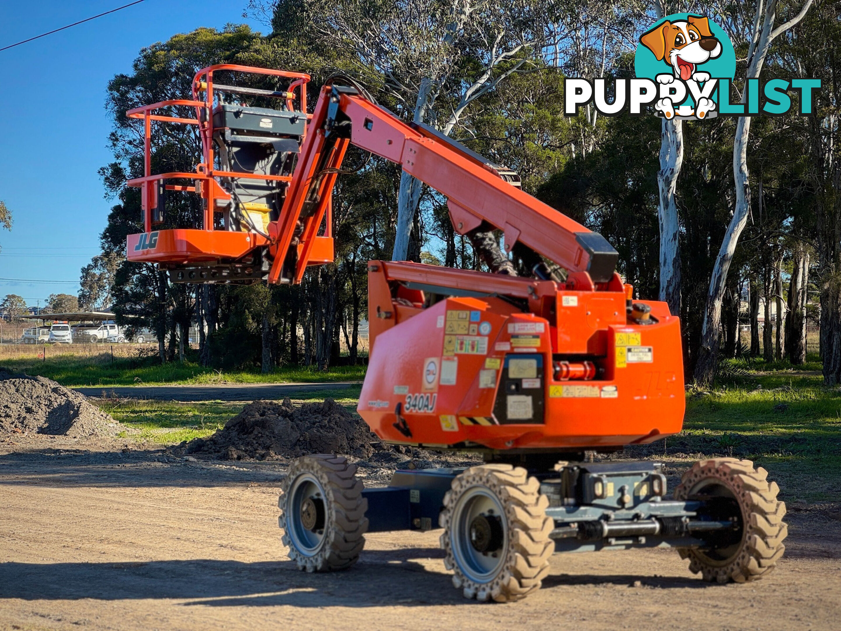 JLG 340AJ Boom Lift Access &amp; Height Safety