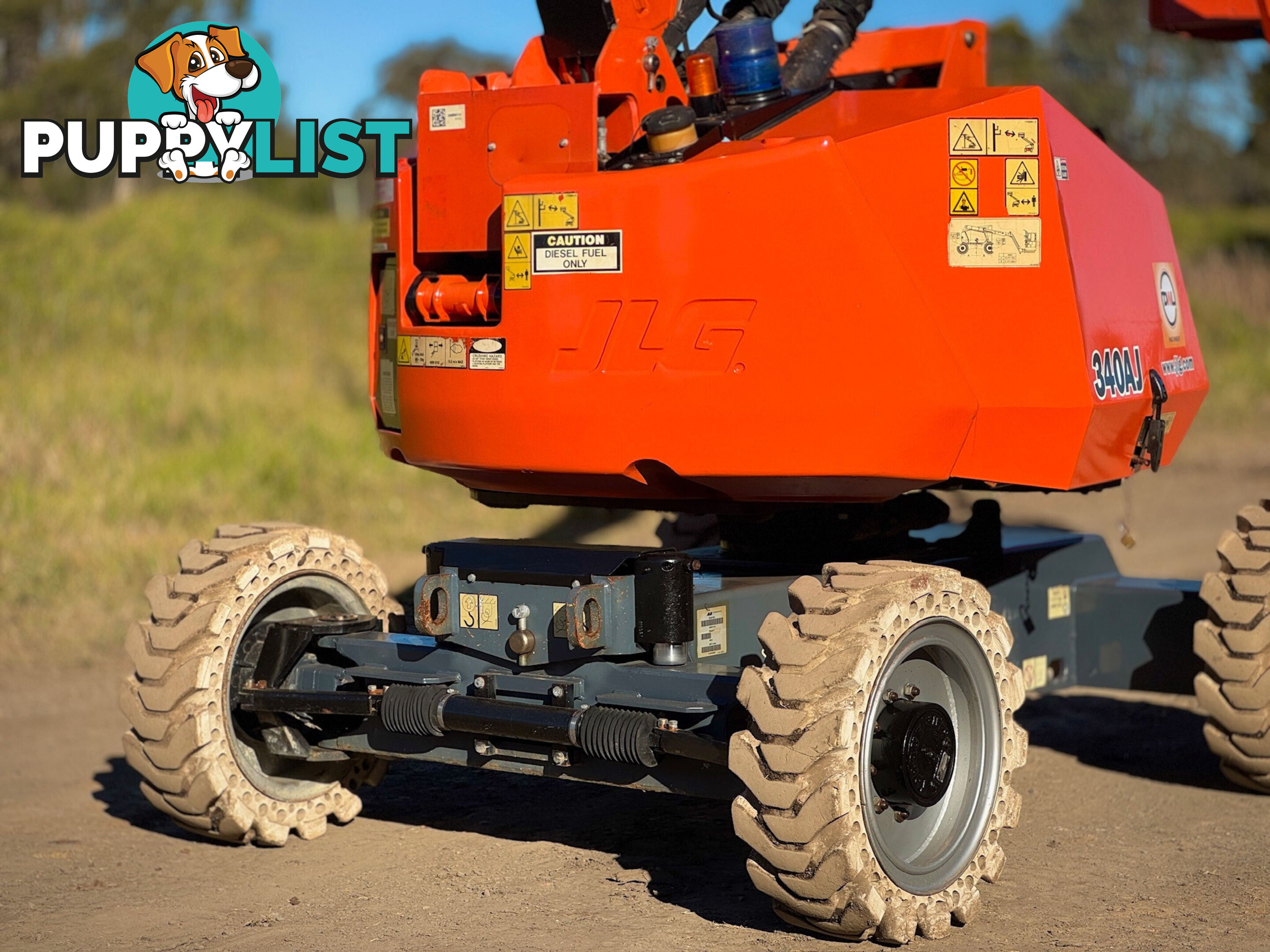 JLG 340AJ Boom Lift Access &amp; Height Safety