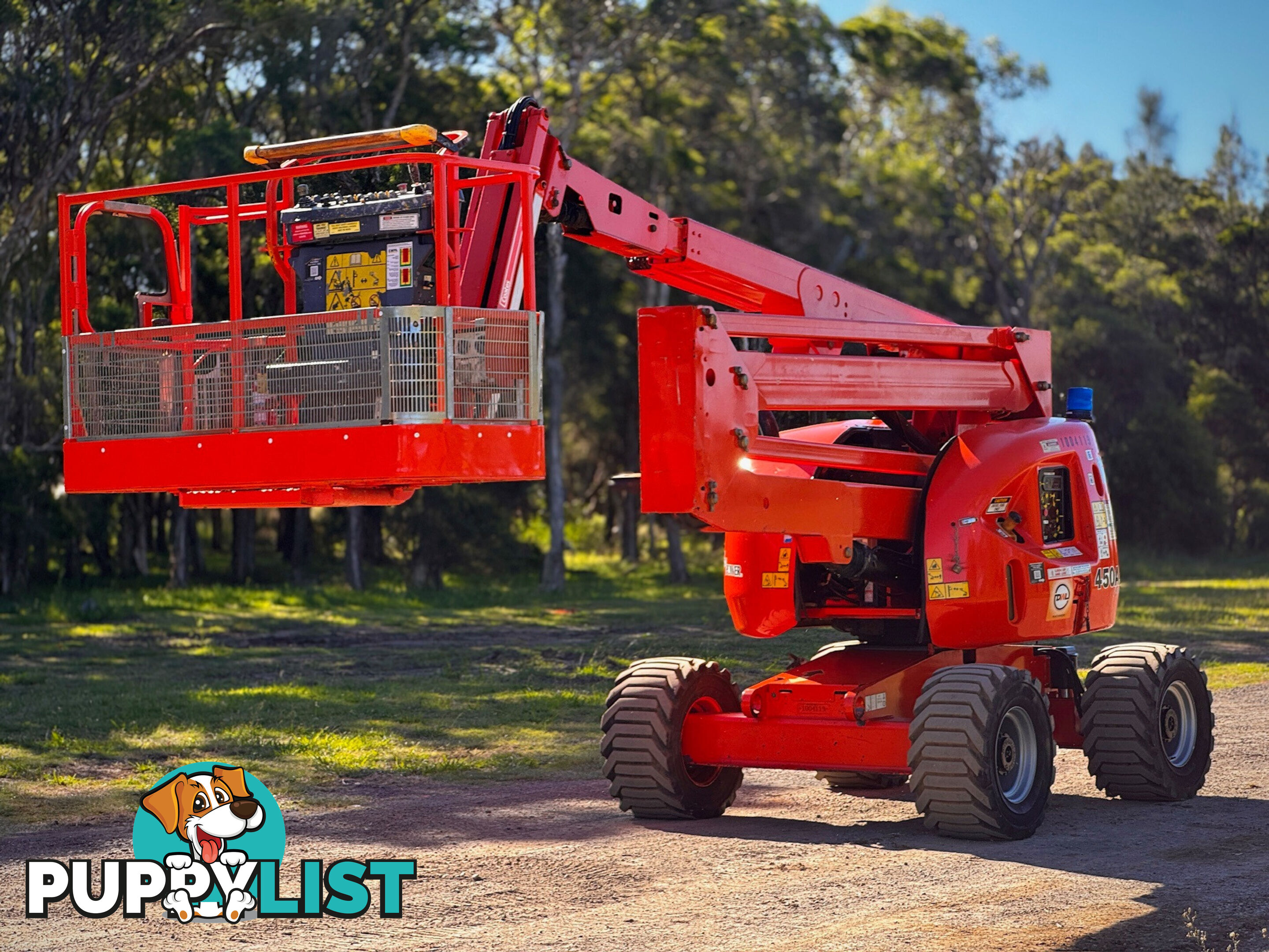 JLG 450AJ Boom Lift Access &amp; Height Safety