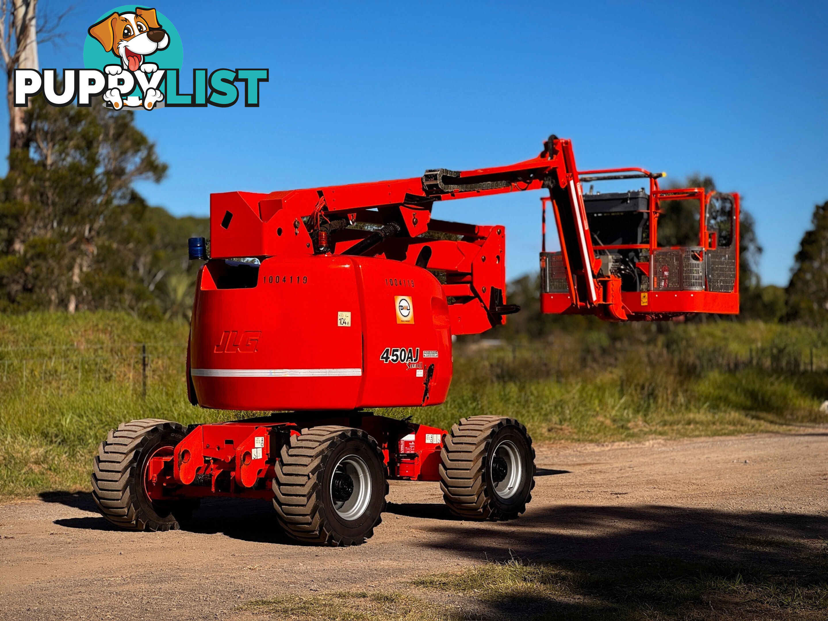 JLG 450AJ Boom Lift Access &amp; Height Safety