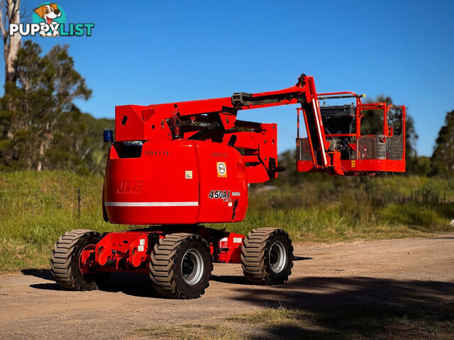 JLG 450AJ Boom Lift Access &amp; Height Safety