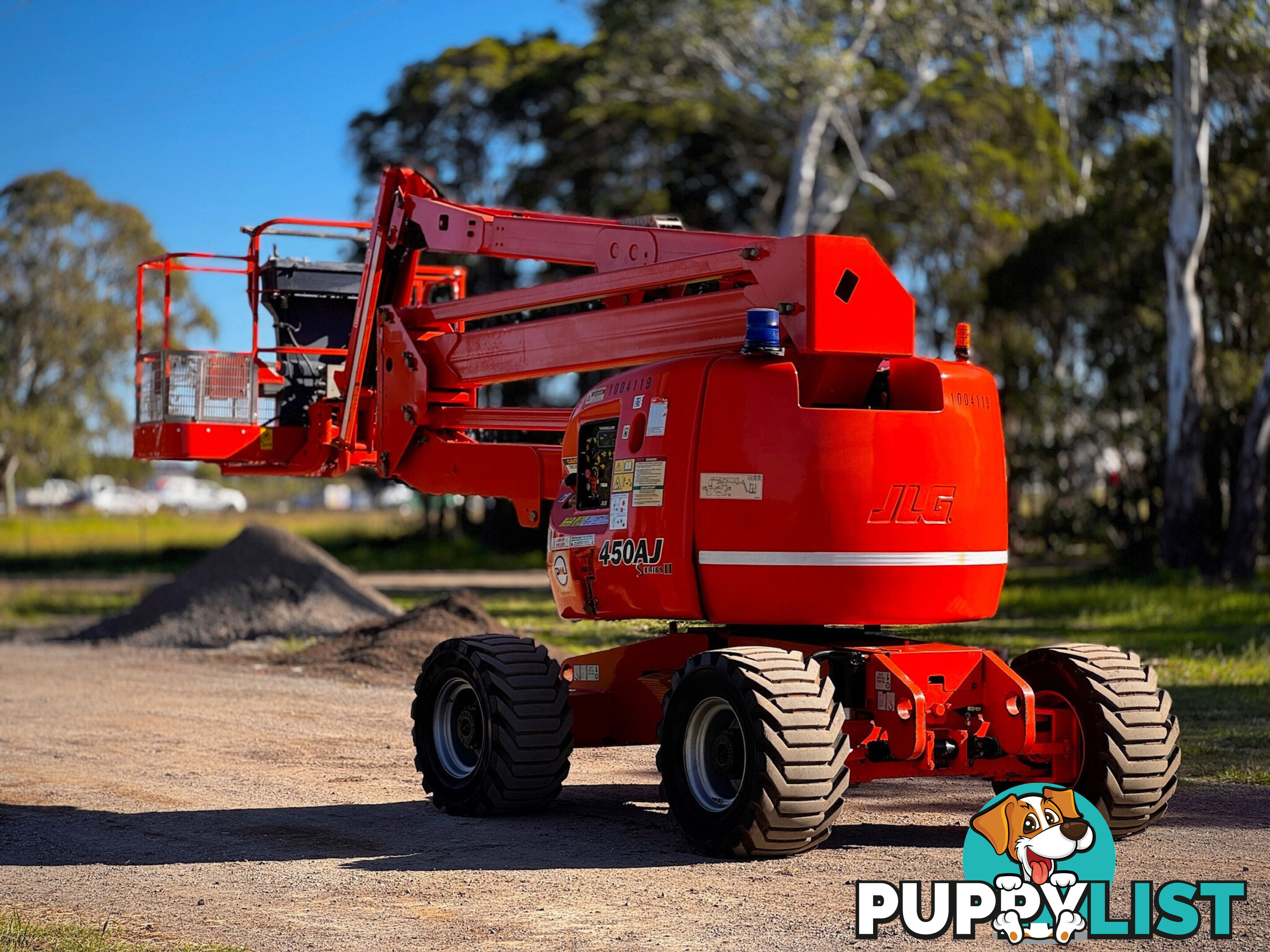 JLG 450AJ Boom Lift Access &amp; Height Safety