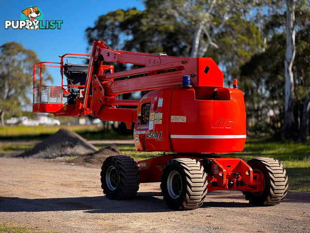 JLG 450AJ Boom Lift Access &amp; Height Safety