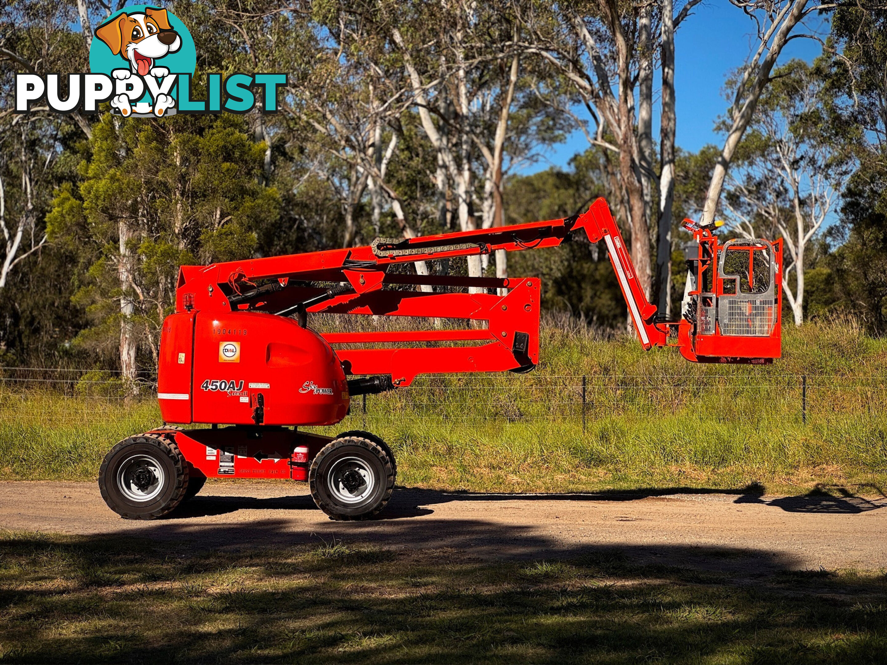 JLG 450AJ Boom Lift Access &amp; Height Safety
