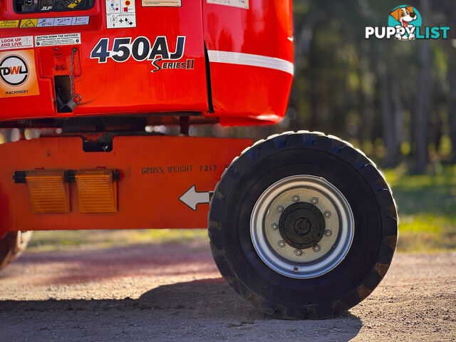 JLG 450AJ Boom Lift Access &amp; Height Safety
