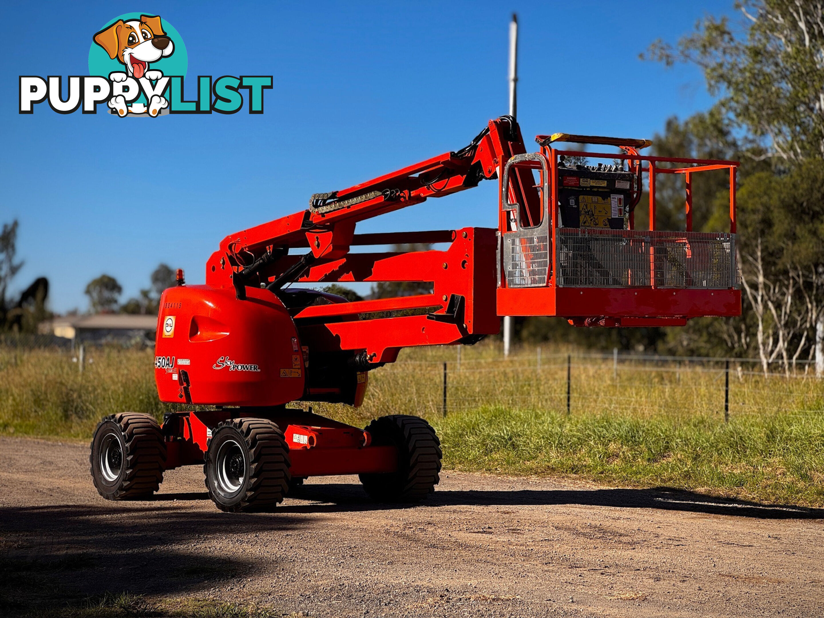 JLG 450AJ Boom Lift Access &amp; Height Safety