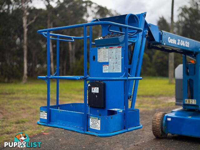 Genie Z34/22 Boom Lift Access &amp; Height Safety