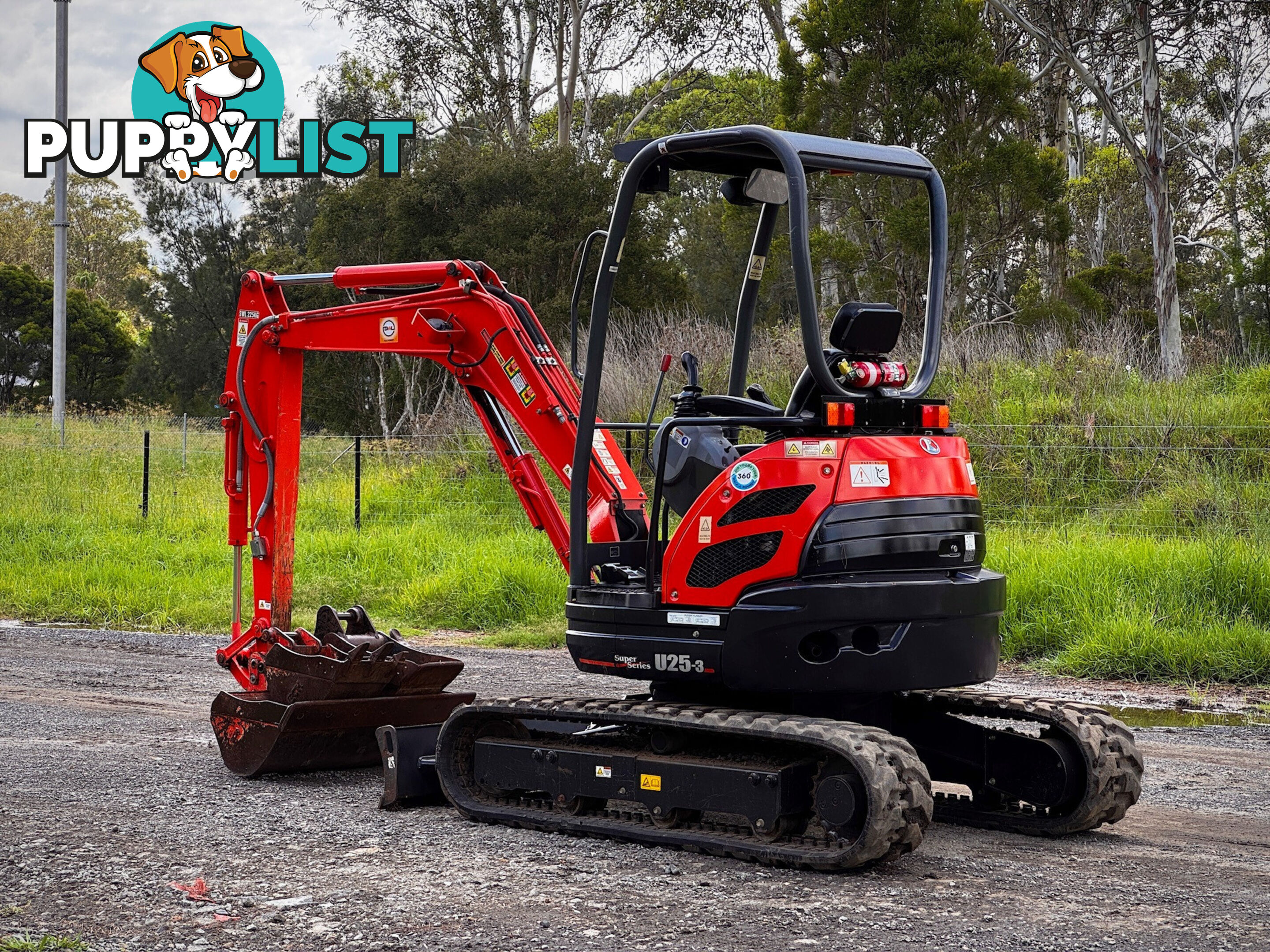 Kubota U25 - 3 Tracked-Excav Excavator