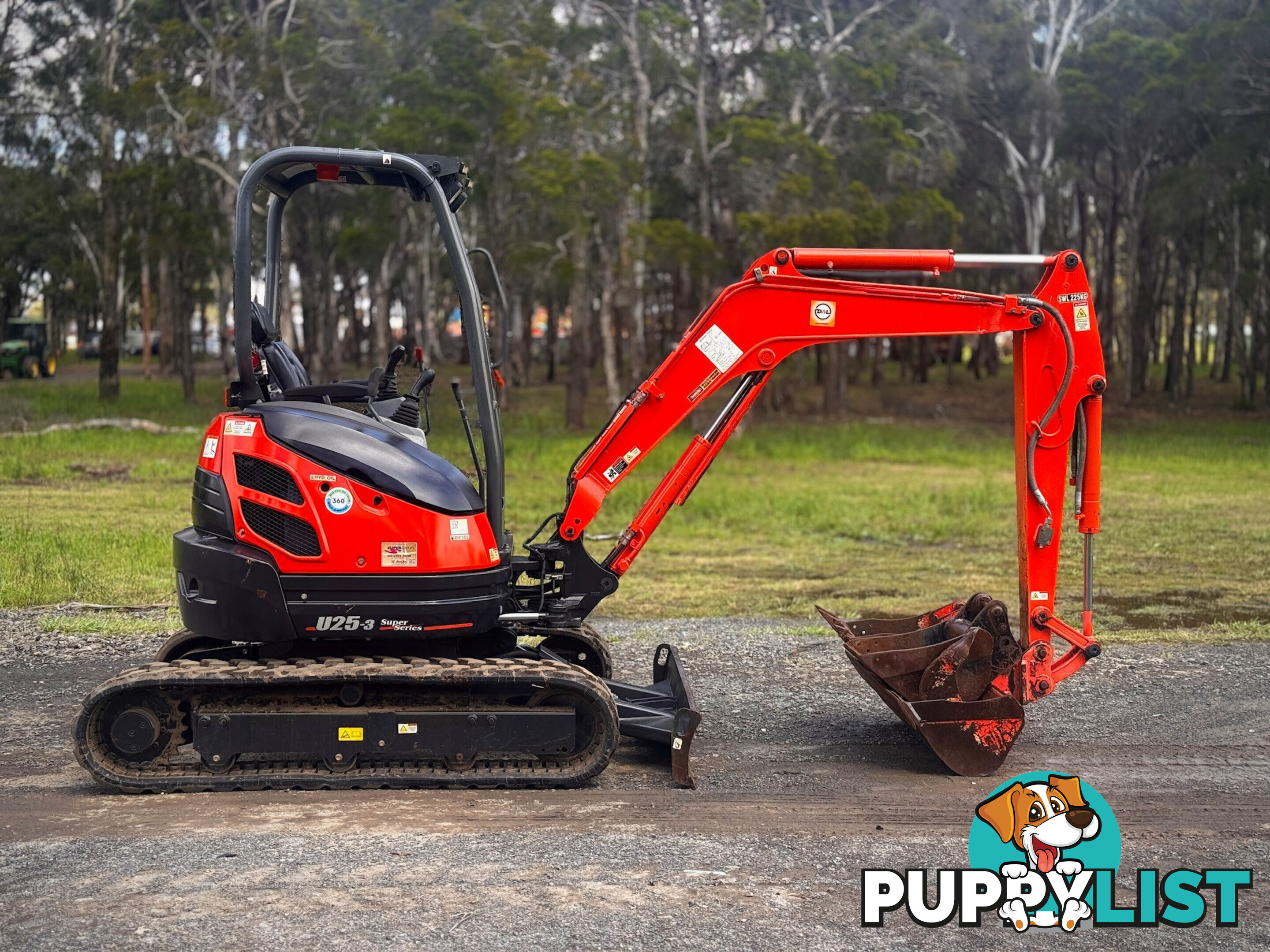 Kubota U25 - 3 Tracked-Excav Excavator