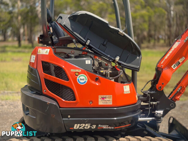 Kubota U25 - 3 Tracked-Excav Excavator