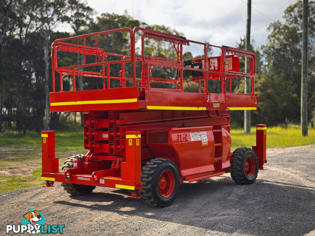 JLG 4394RT Scissor Lift Access &amp; Height Safety