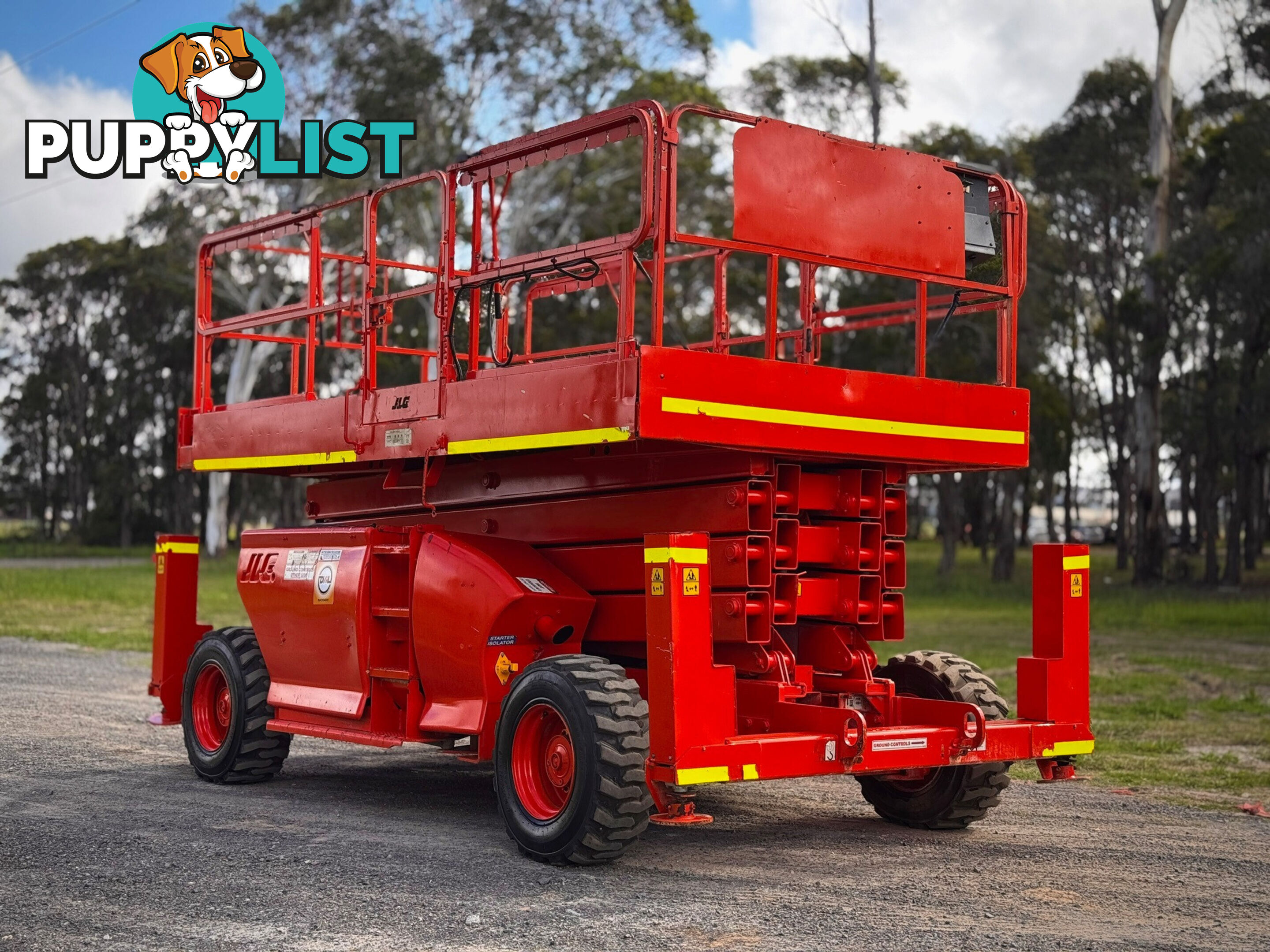 JLG 4394RT Scissor Lift Access &amp; Height Safety