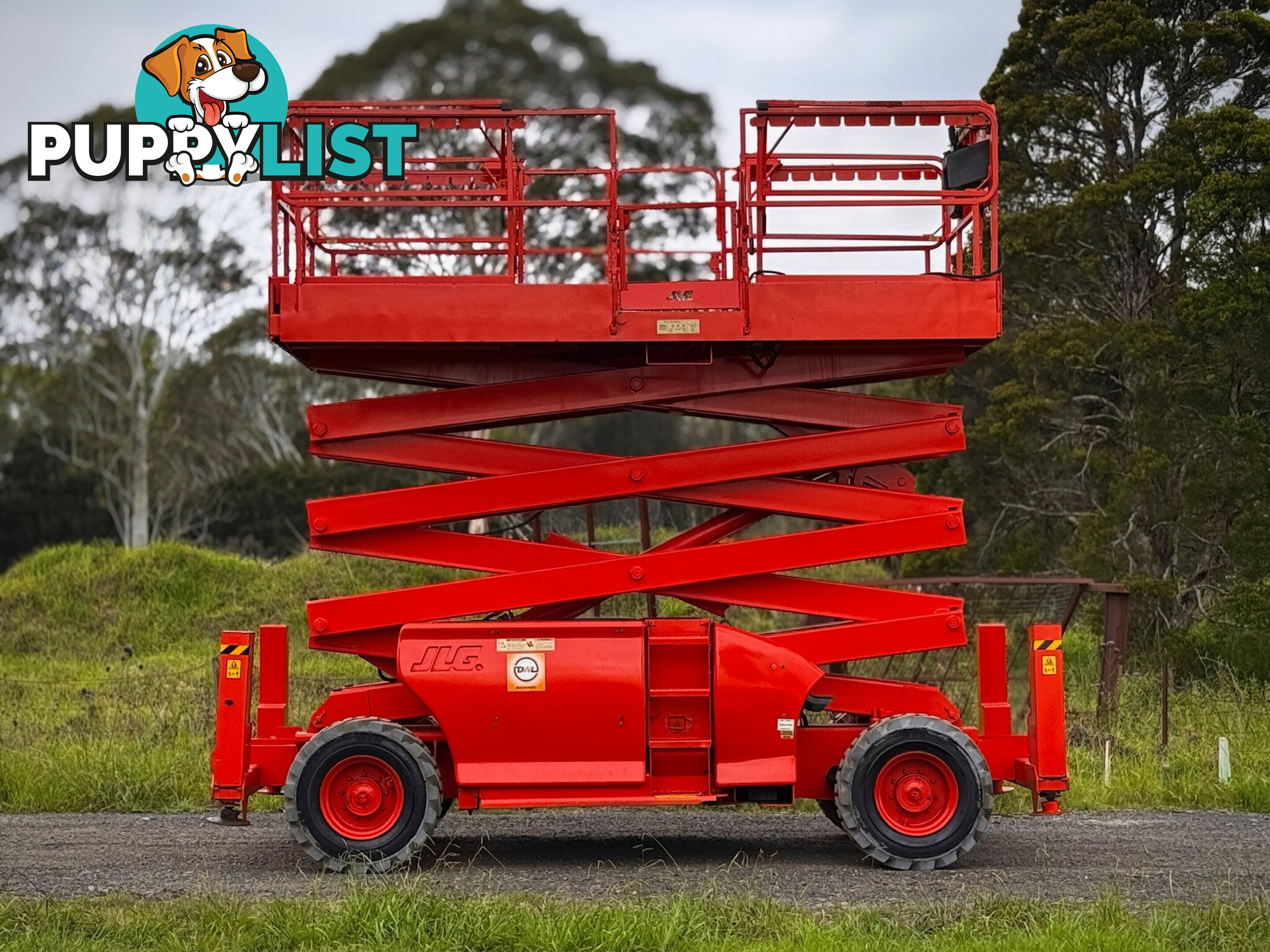 JLG 4394RT Scissor Lift Access &amp; Height Safety