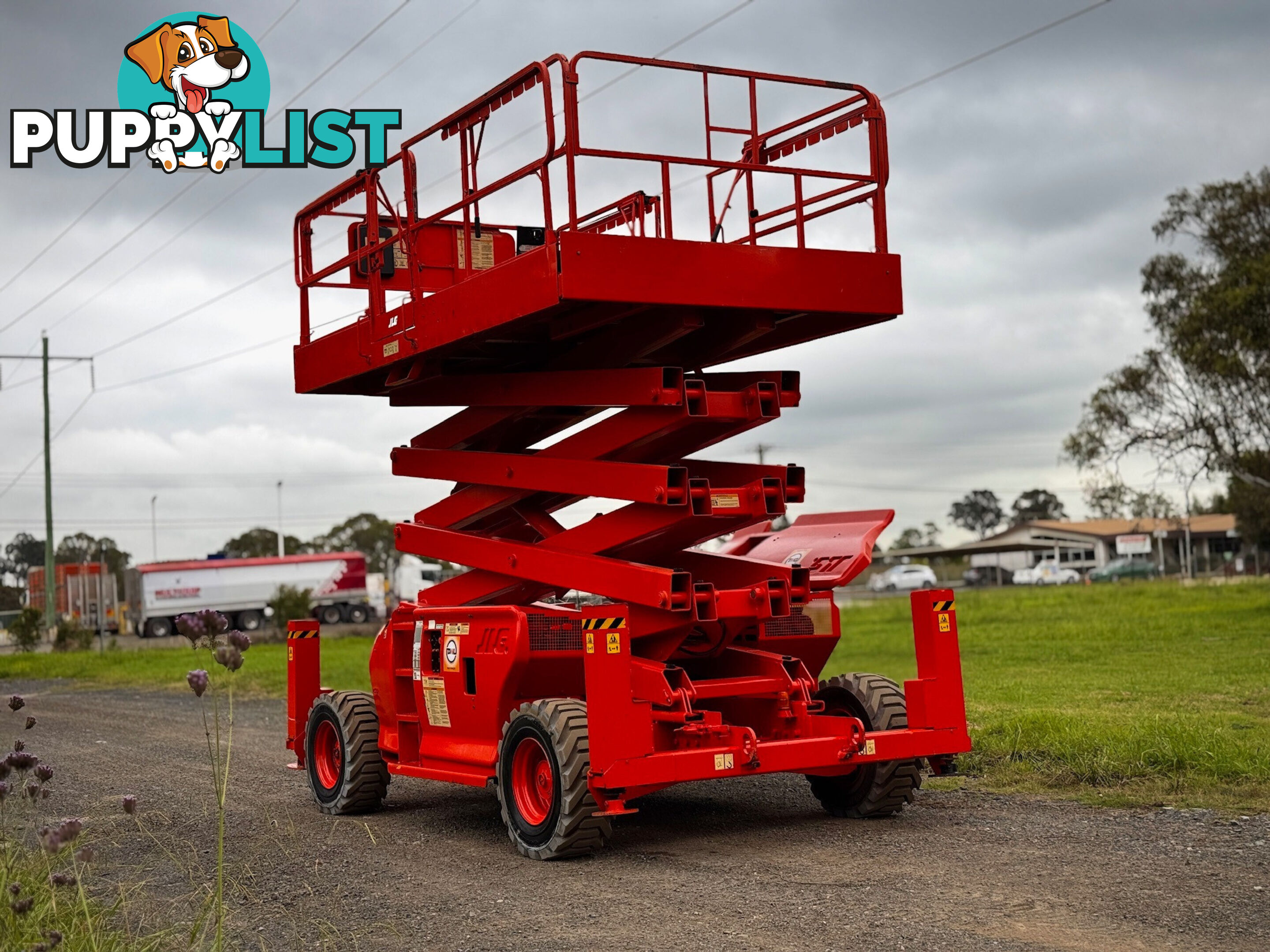 JLG 4394RT Scissor Lift Access &amp; Height Safety