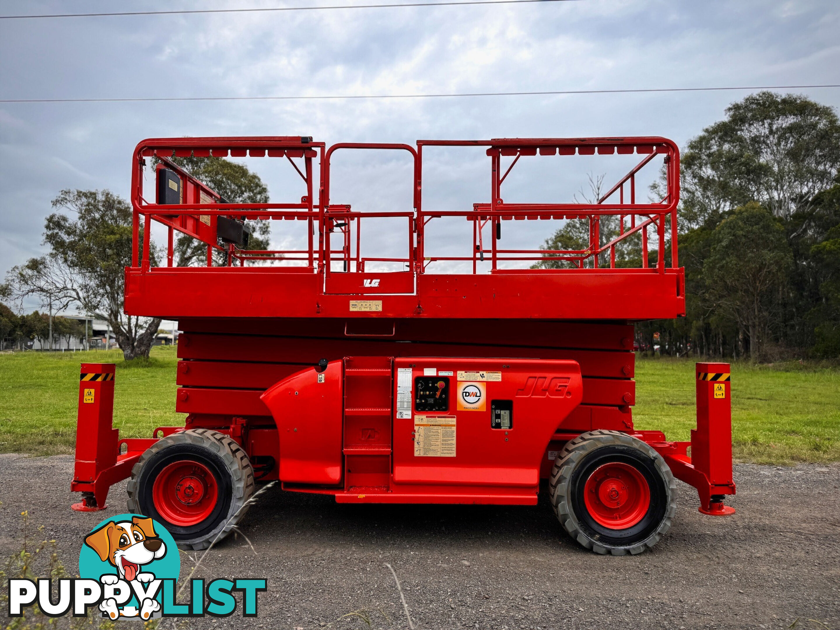 JLG 4394RT Scissor Lift Access &amp; Height Safety