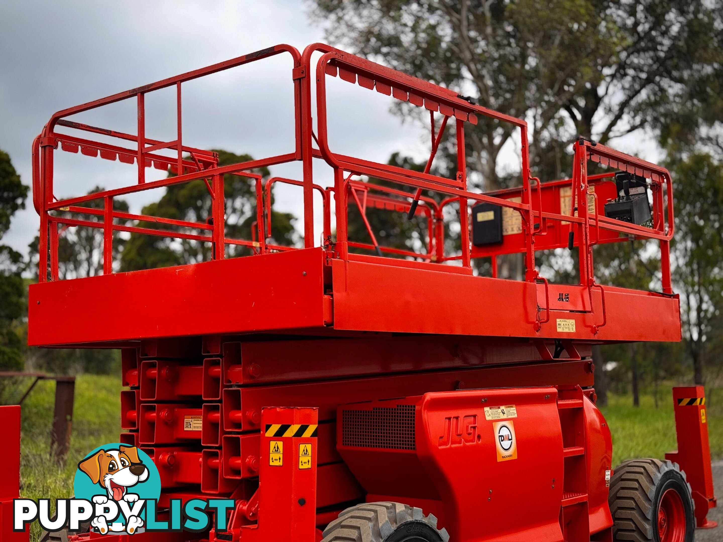 JLG 4394RT Scissor Lift Access &amp; Height Safety