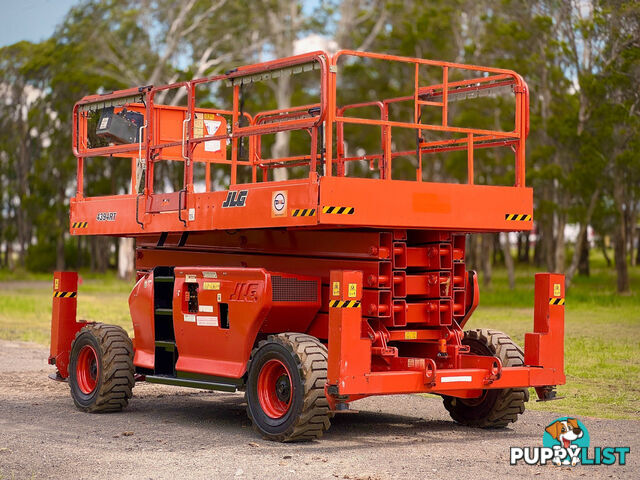 JLG 4394RT Scissor Lift Access &amp; Height Safety