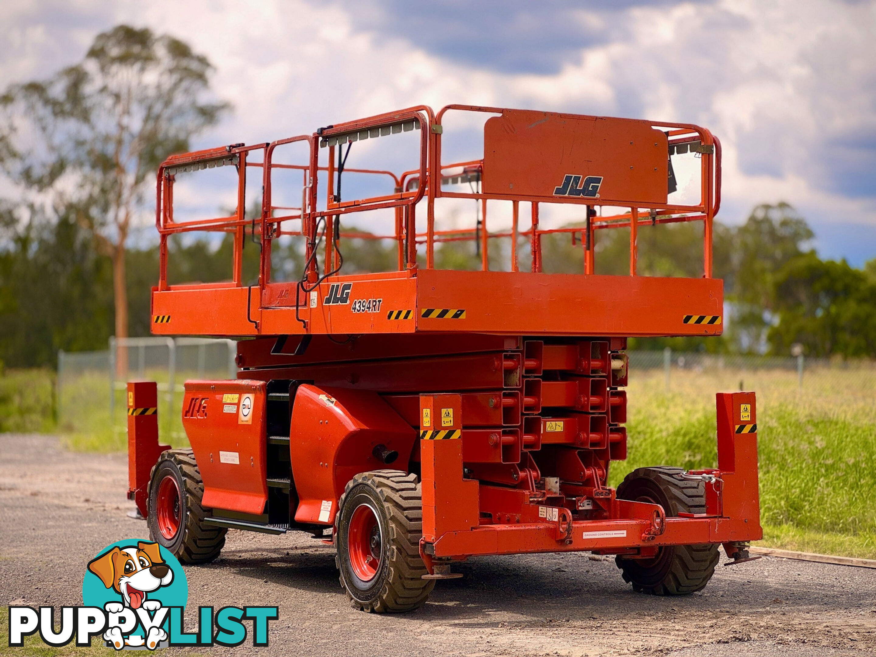 JLG 4394RT Scissor Lift Access &amp; Height Safety