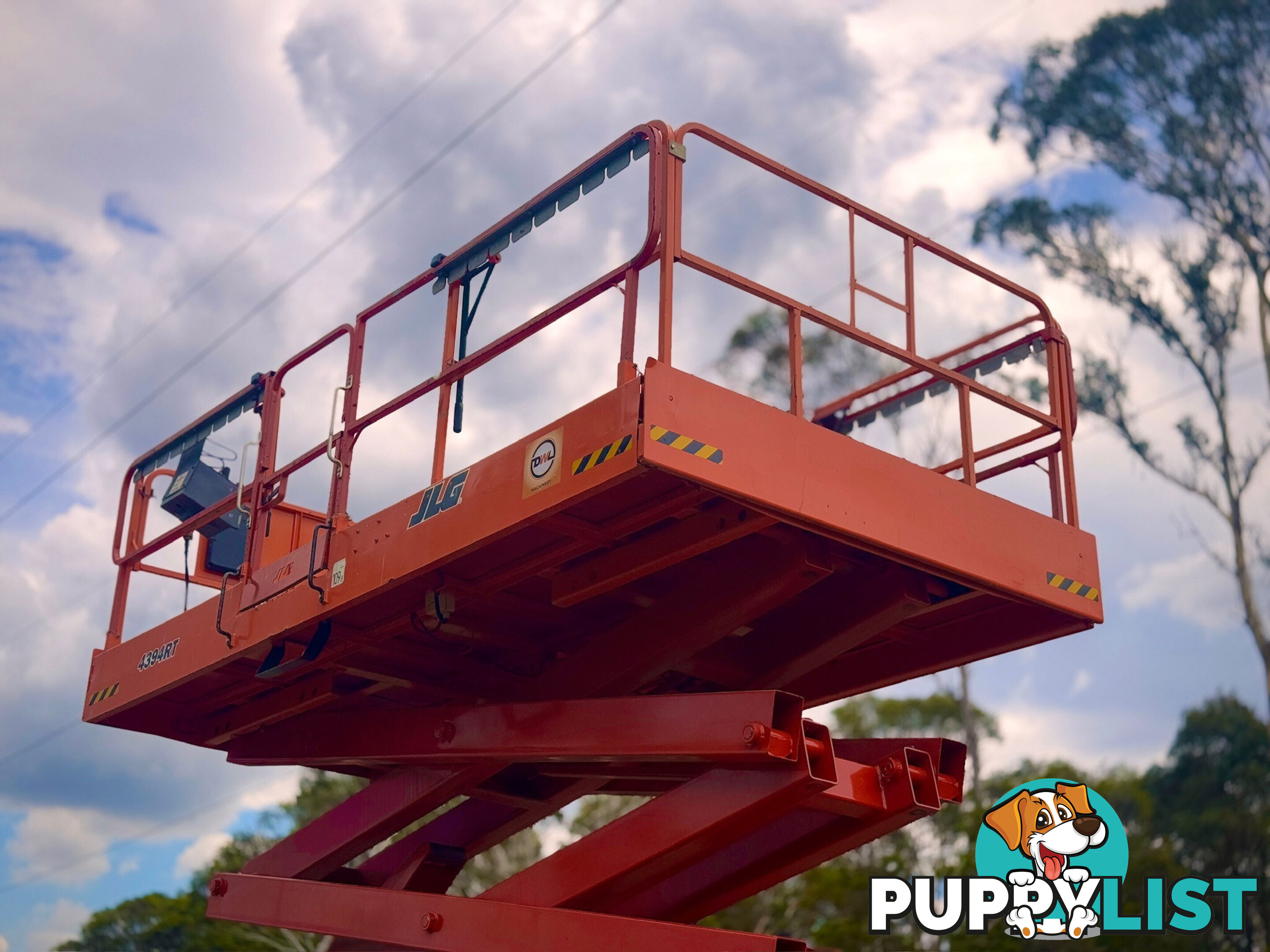 JLG 4394RT Scissor Lift Access &amp; Height Safety