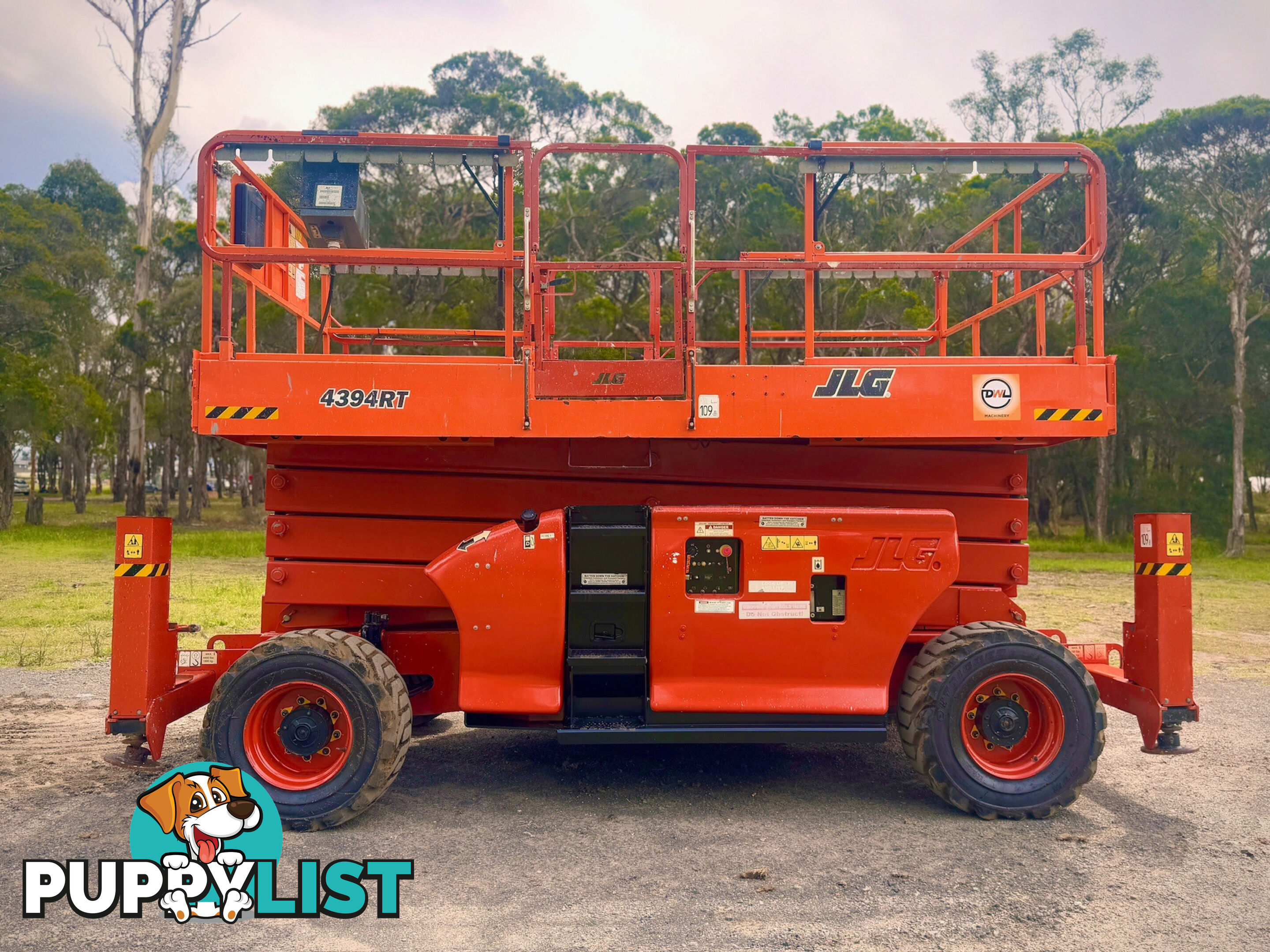 JLG 4394RT Scissor Lift Access &amp; Height Safety