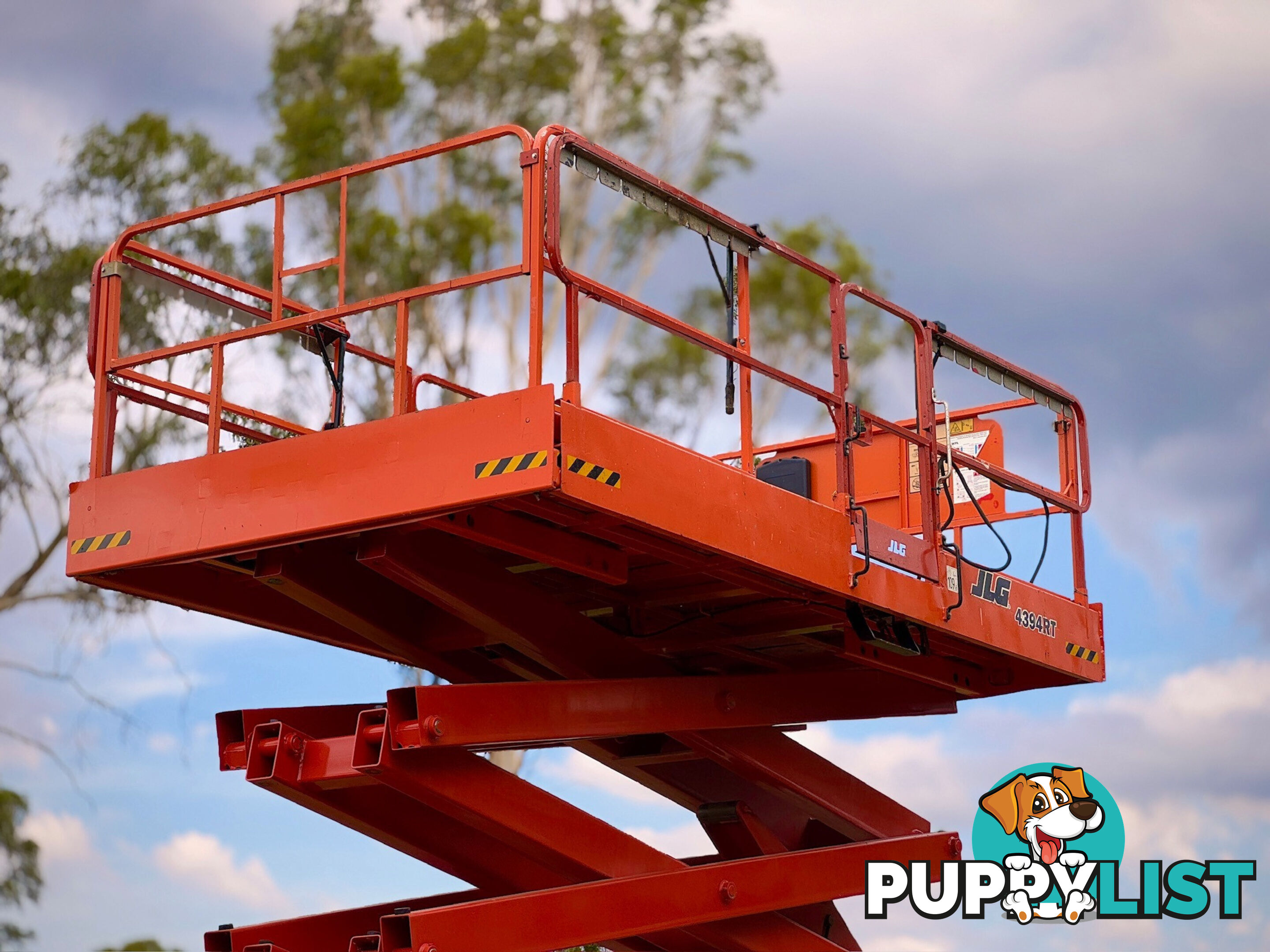 JLG 4394RT Scissor Lift Access &amp; Height Safety